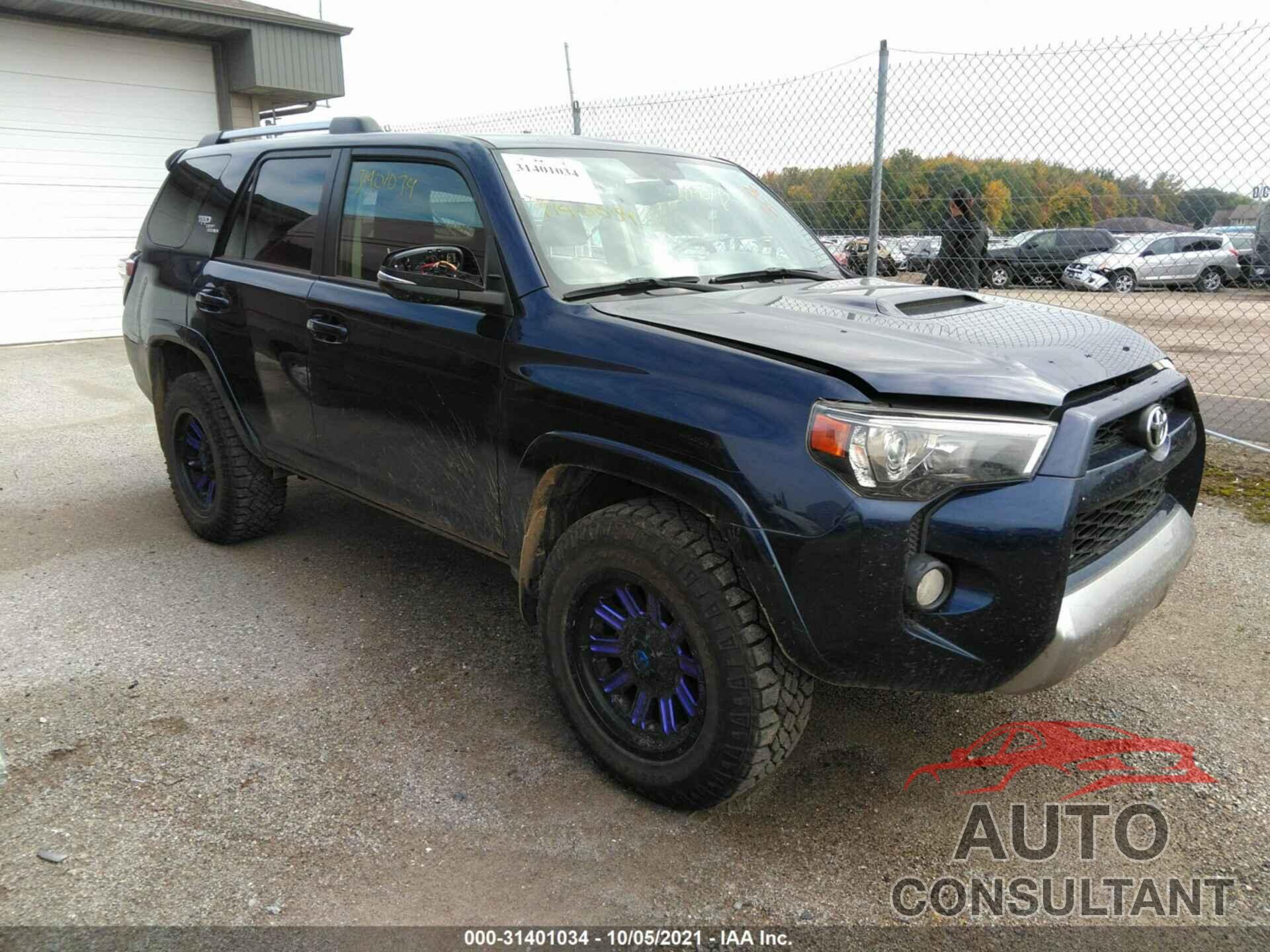 TOYOTA 4RUNNER 2018 - JTEBU5JR4J5584863