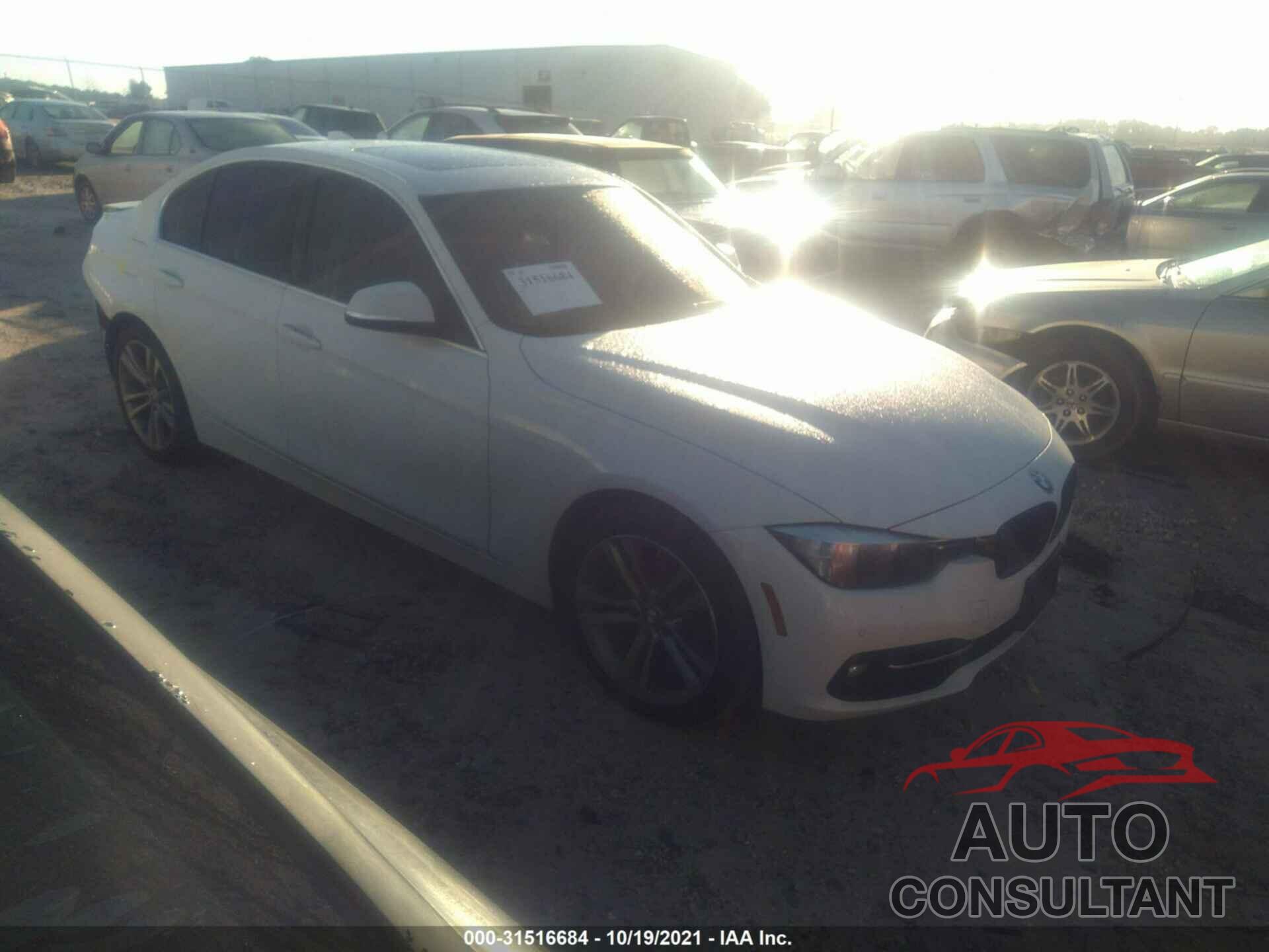 BMW 3 SERIES 2017 - WBA8B9C35HK885963