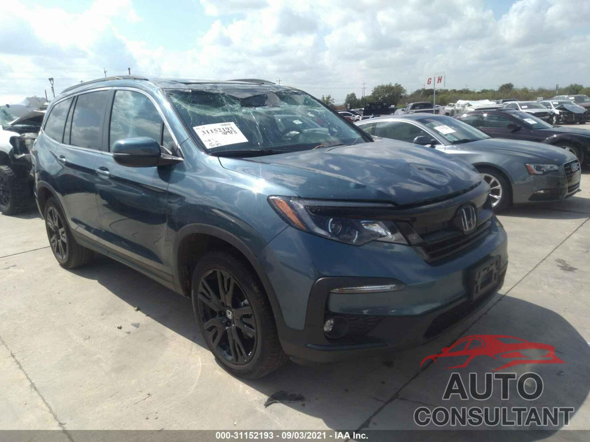 HONDA PILOT 2021 - 5FNYF5H22MB000254