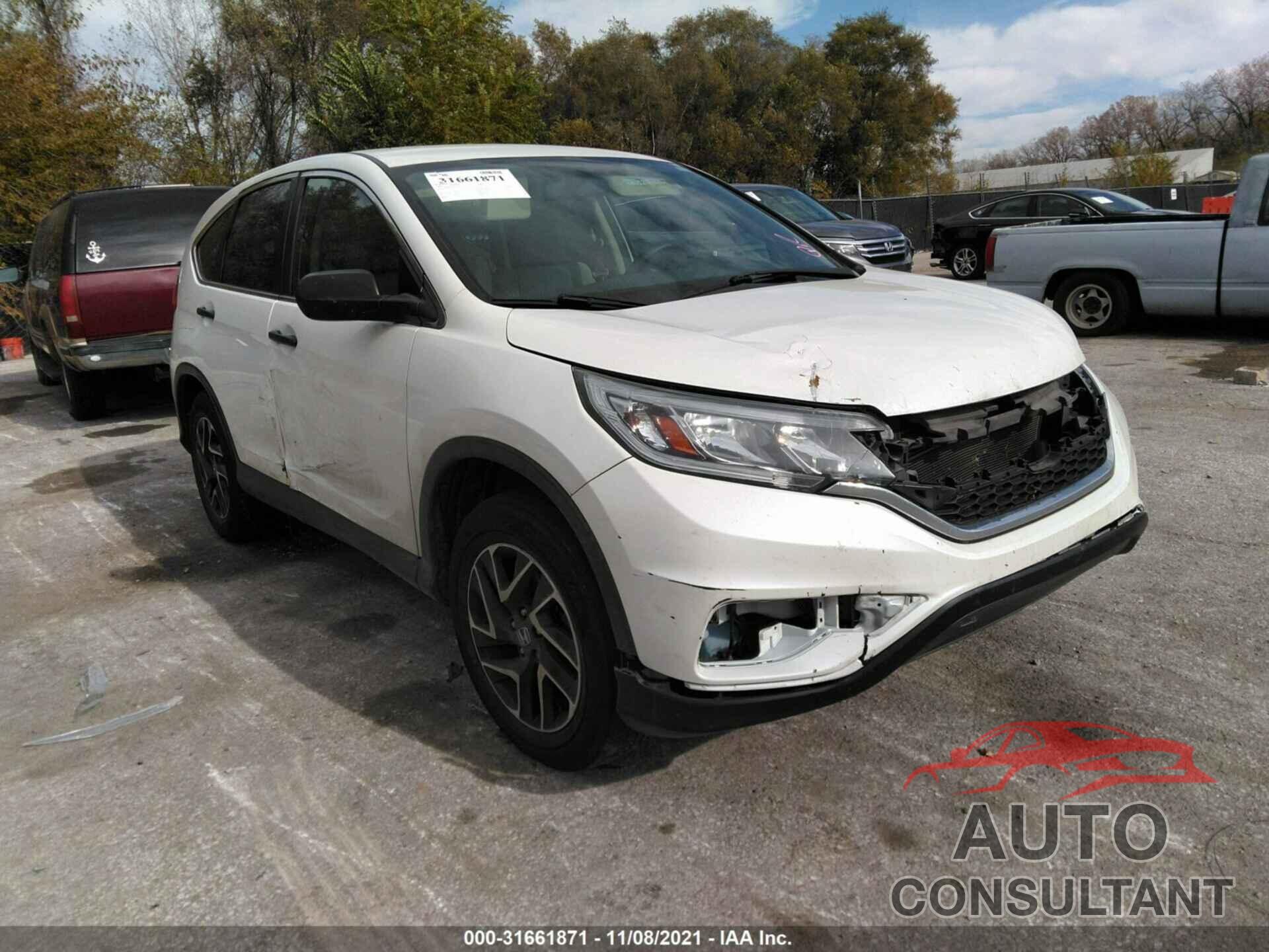 HONDA CR-V 2016 - 5J6RM4H47GL050231