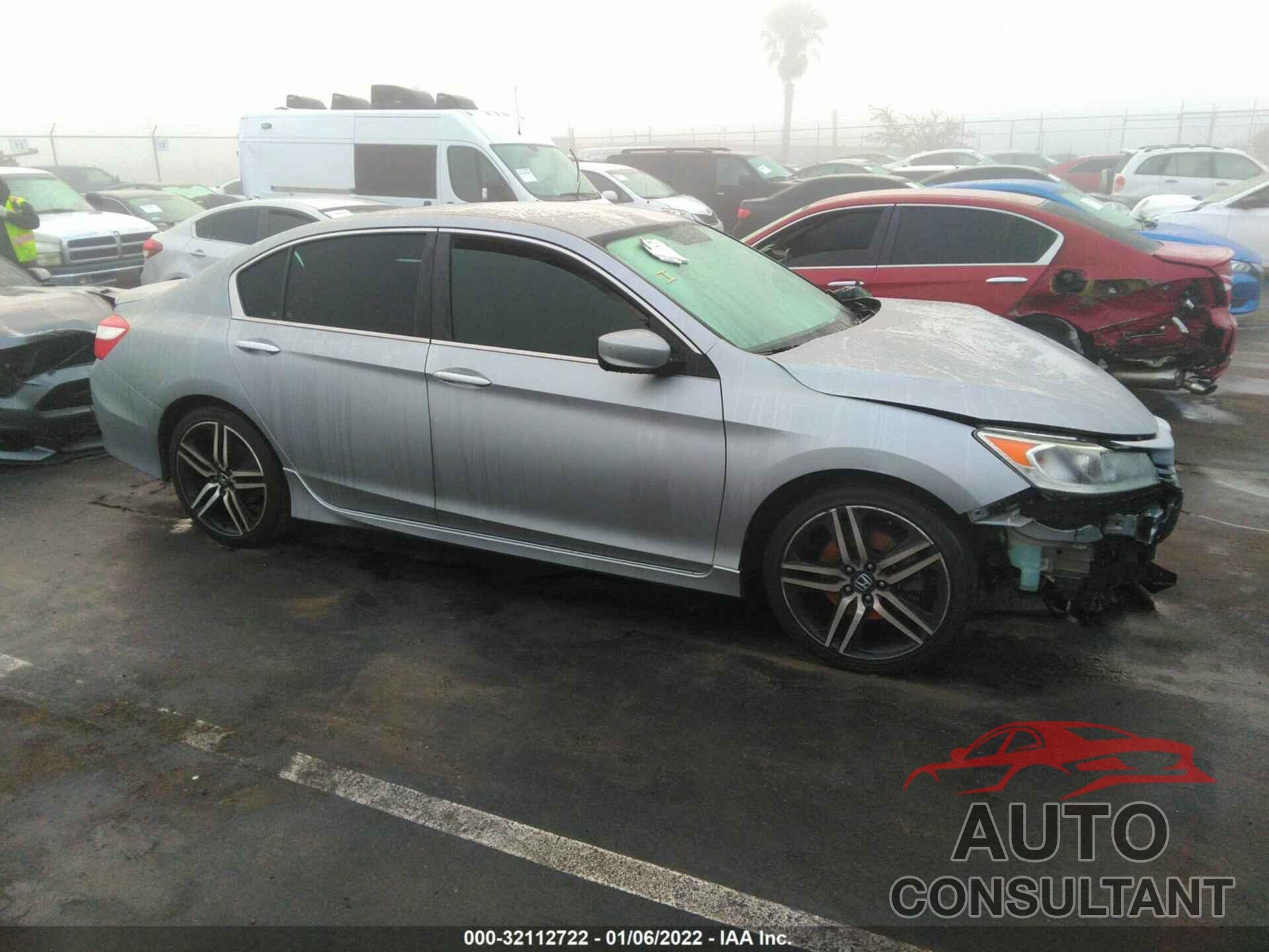 HONDA ACCORD SEDAN 2016 - 1HGCR2F5XGA232869