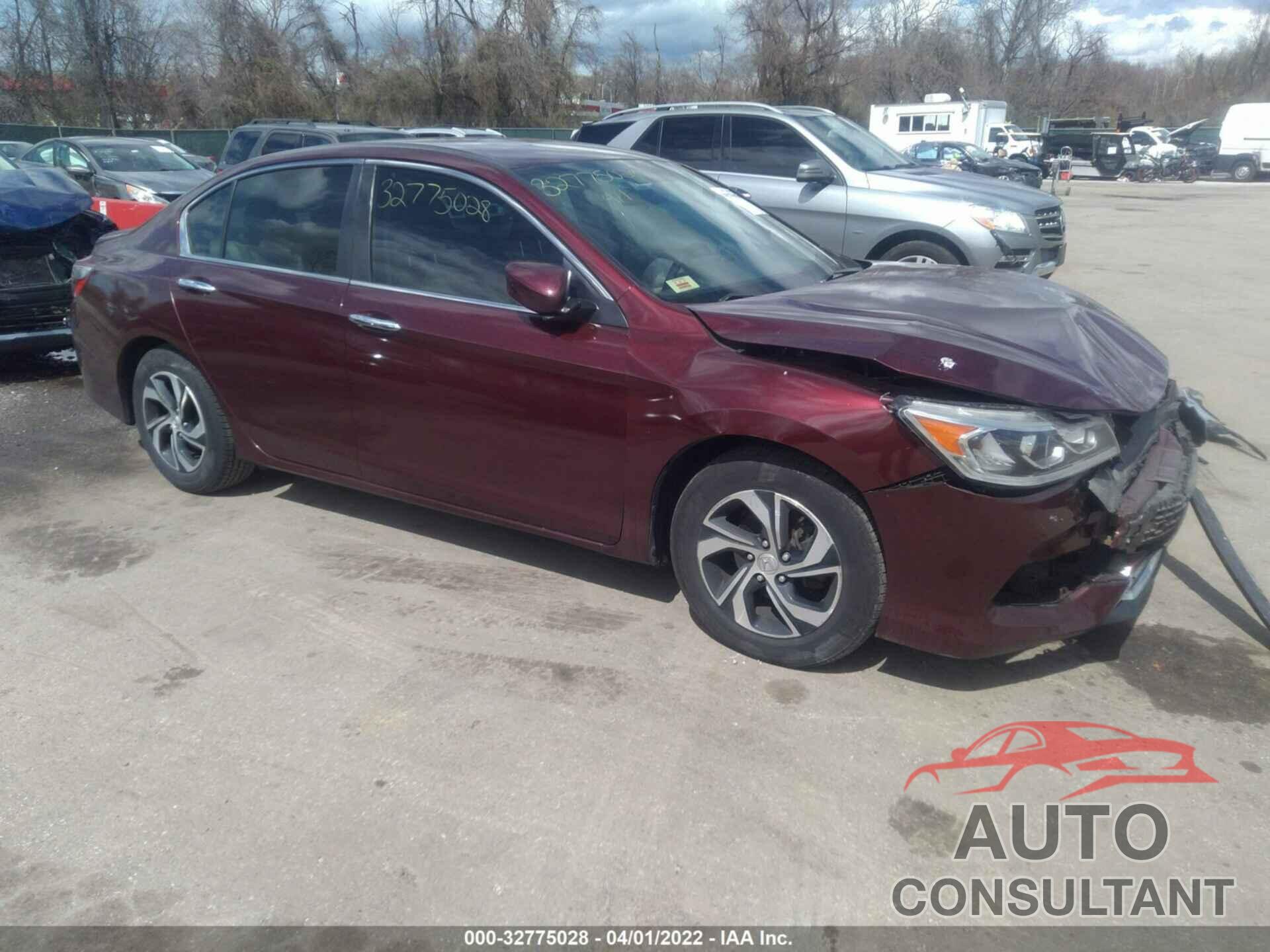 HONDA ACCORD SEDAN 2016 - 1HGCR2F33GA223025