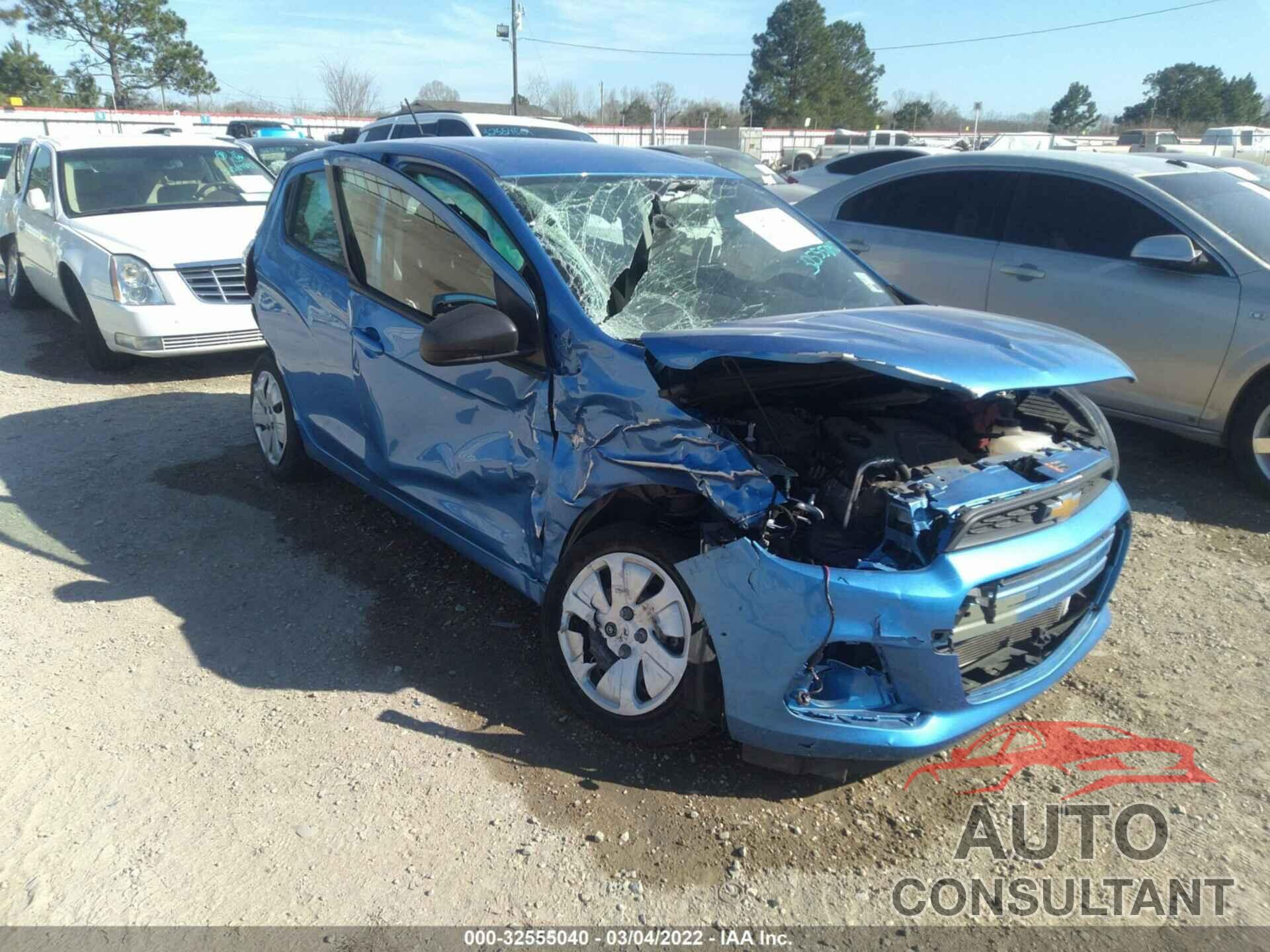CHEVROLET SPARK 2017 - KL8CA6SA3HC712735