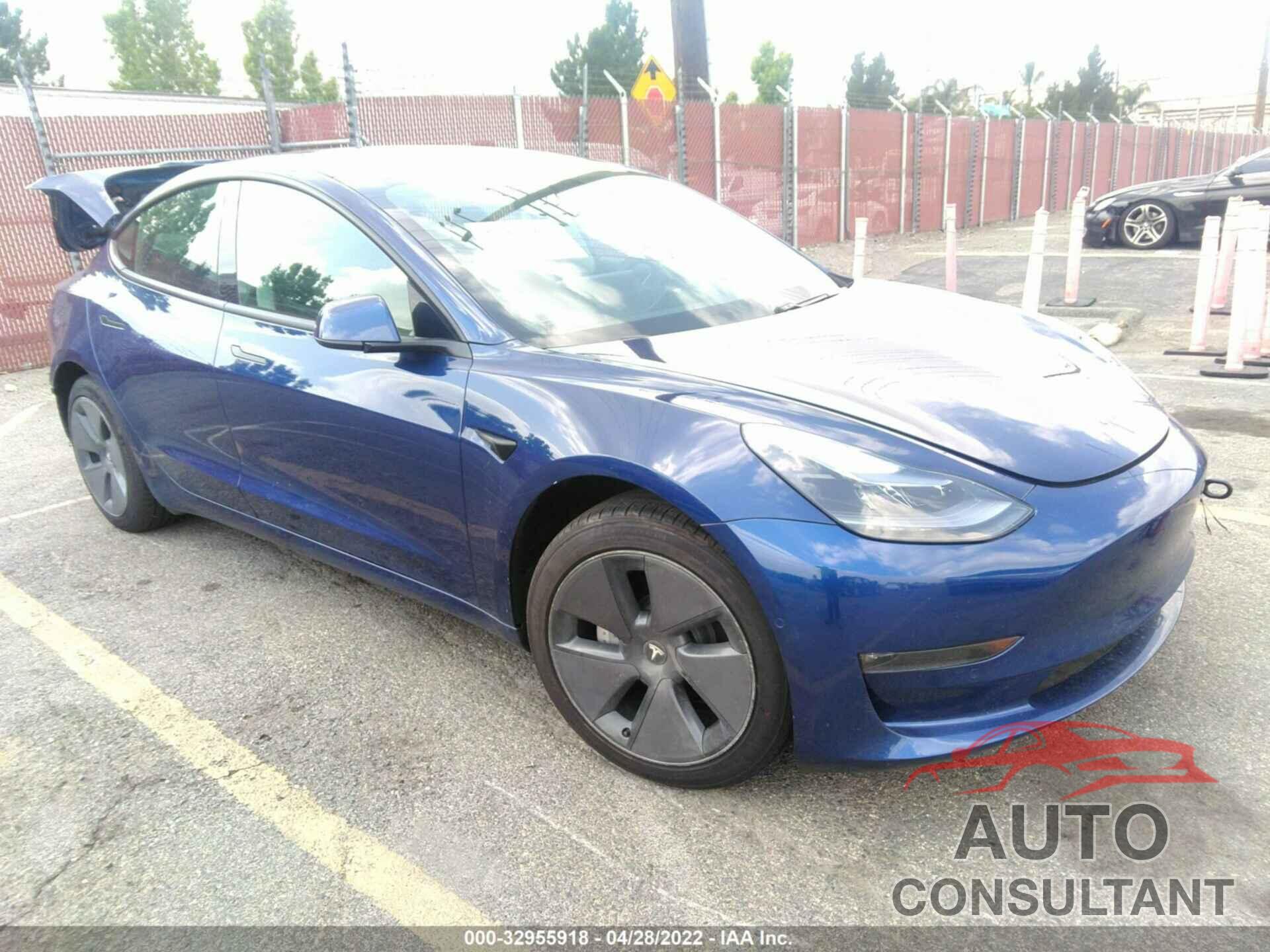 TESLA MODEL 3 2021 - 5YJ3E1EB0MF069826