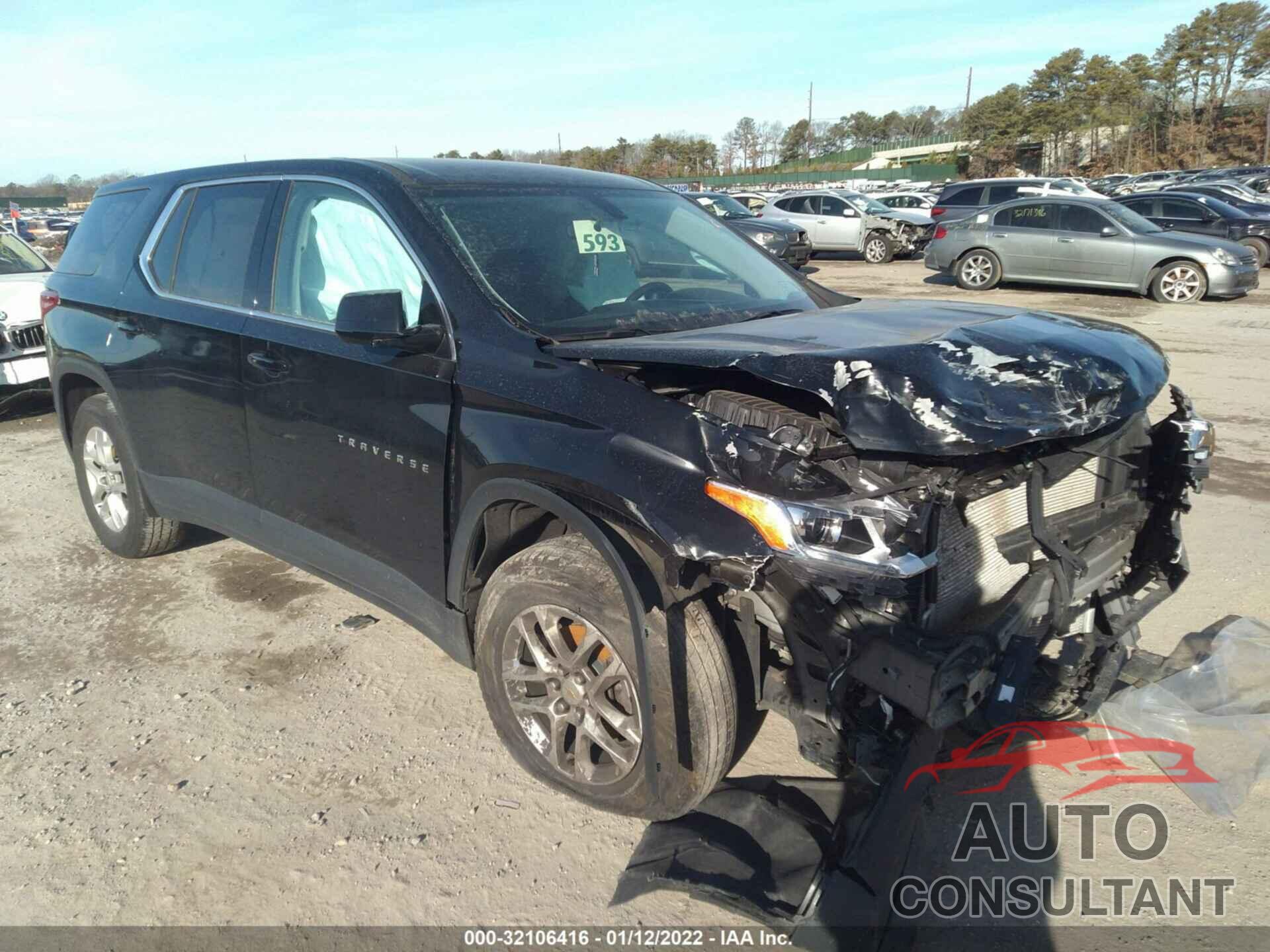 CHEVROLET TRAVERSE 2020 - 1GNEVFKW6LJ212645