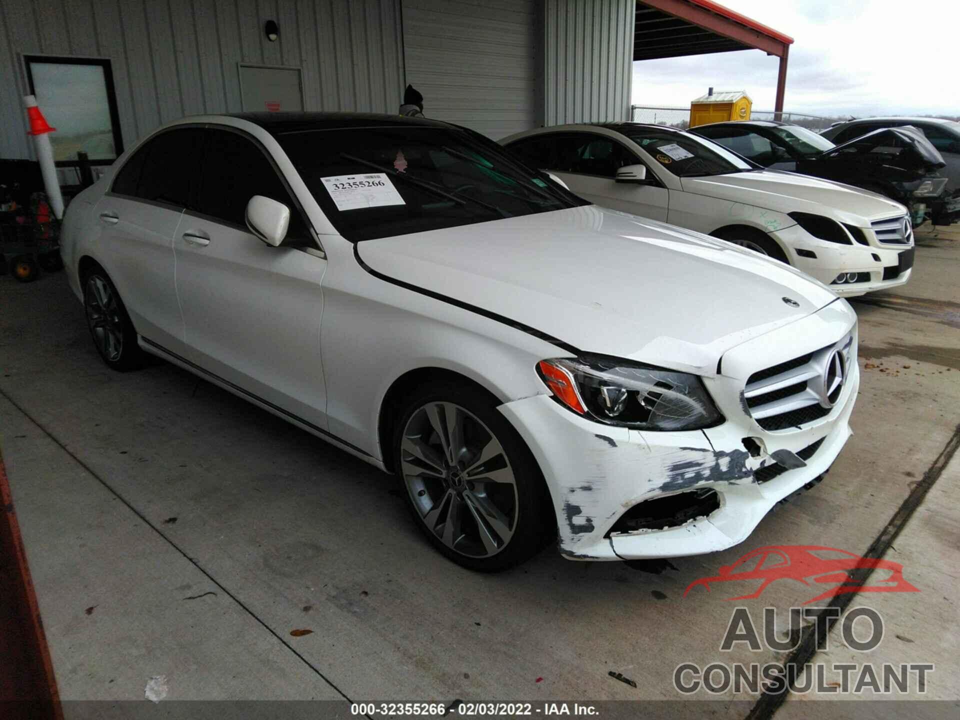 MERCEDES-BENZ C-CLASS 2018 - 55SWF4JB1JU257900