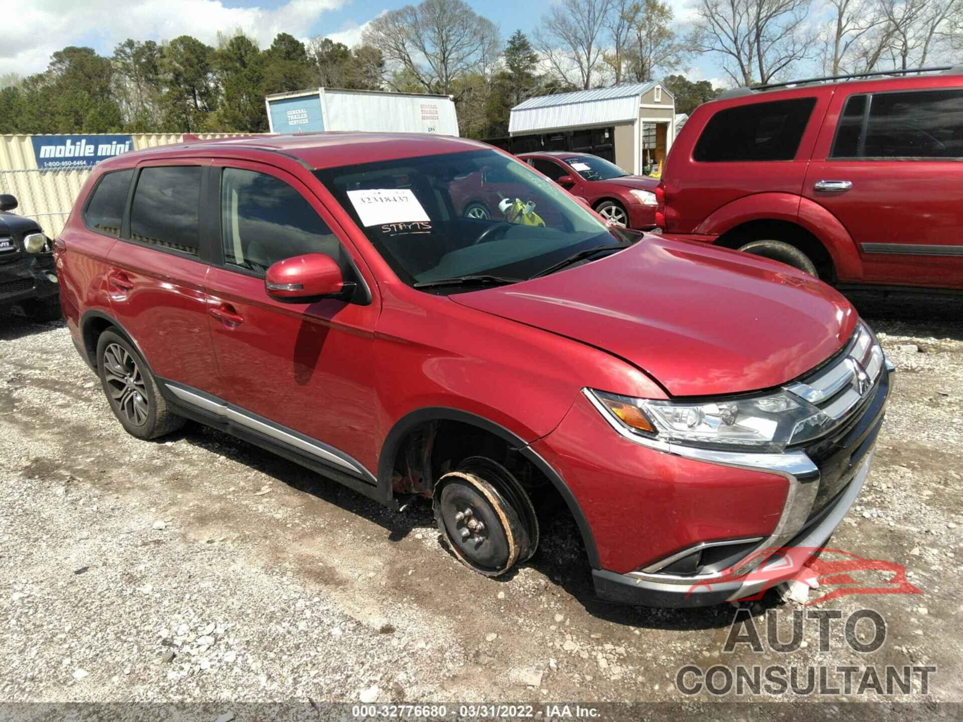 MITSUBISHI OUTLANDER 2017 - JA4AD3A32HZ002658