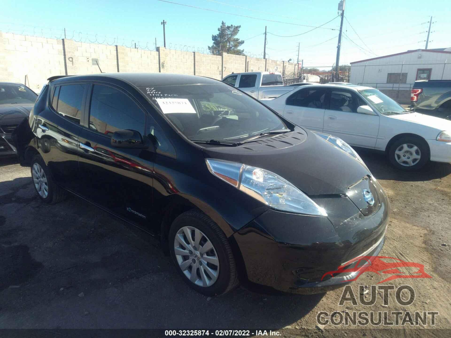 NISSAN LEAF 2016 - 1N4AZ0CP0GC309470