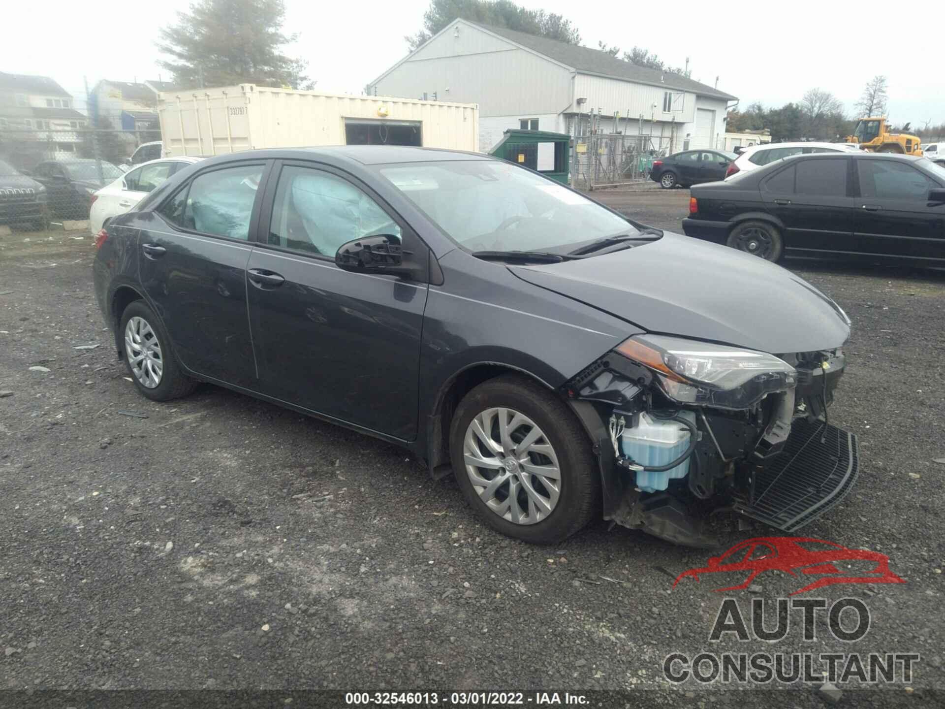 TOYOTA COROLLA 2018 - 2T1BURHE1JC058241