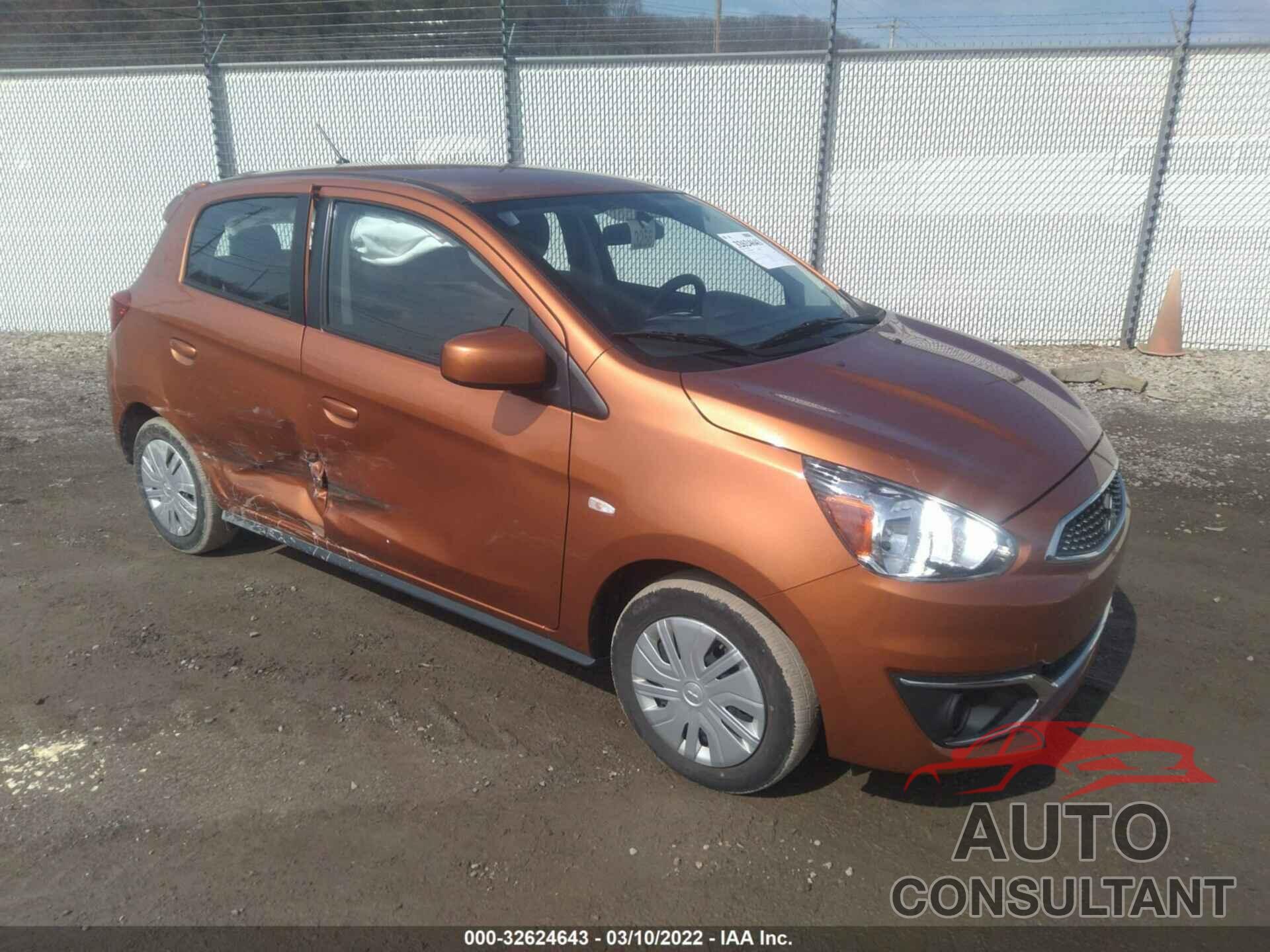 MITSUBISHI MIRAGE 2019 - ML32A3HJ4KH010431