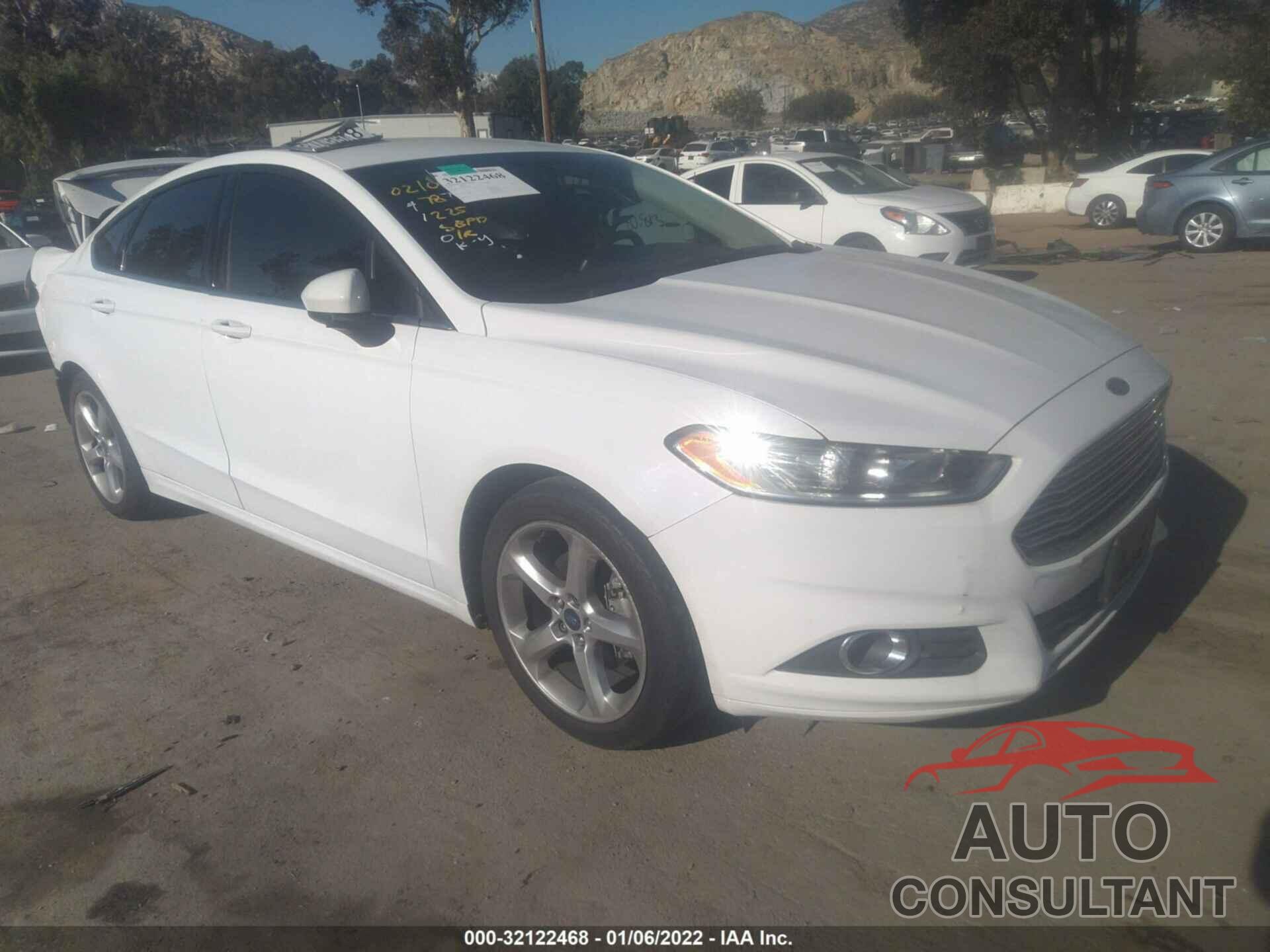 FORD FUSION 2016 - 3FA6P0G75GR328703