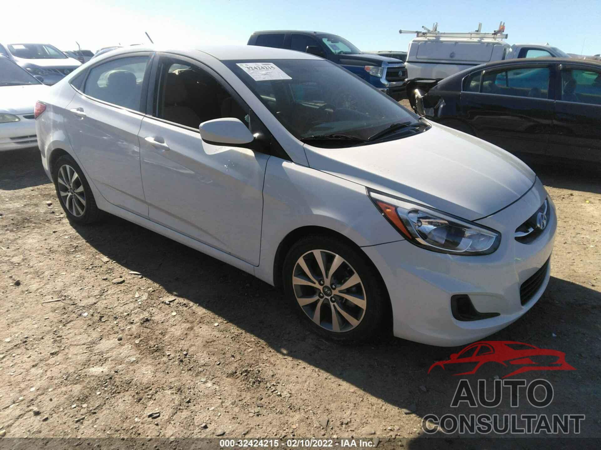 HYUNDAI ACCENT 2017 - KMHCT4AE1HU361646