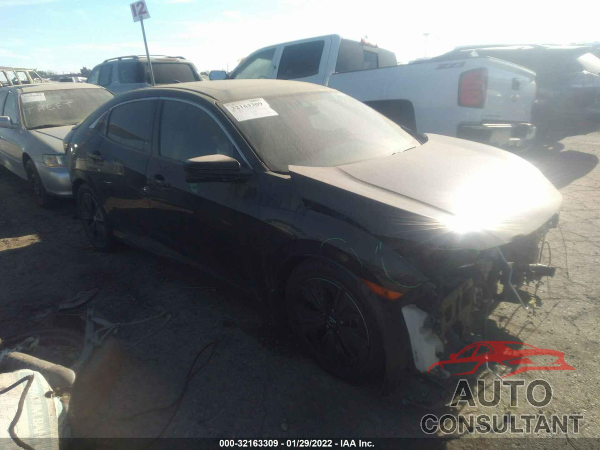 HONDA CIVIC HATCHBACK 2017 - SHHFK7H54HU405089