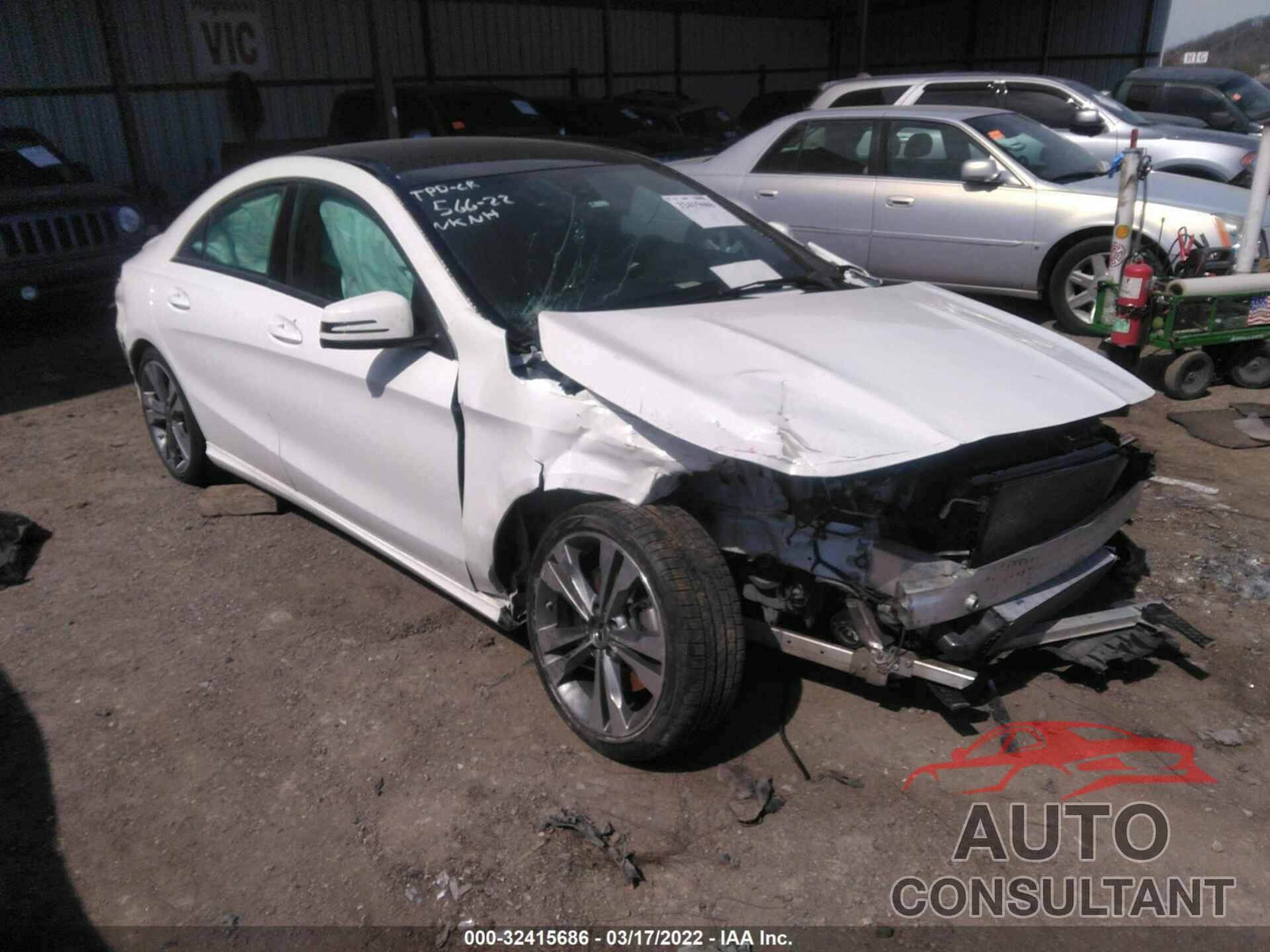 MERCEDES-BENZ CLA 2019 - WDDSJ4GB4KN698693