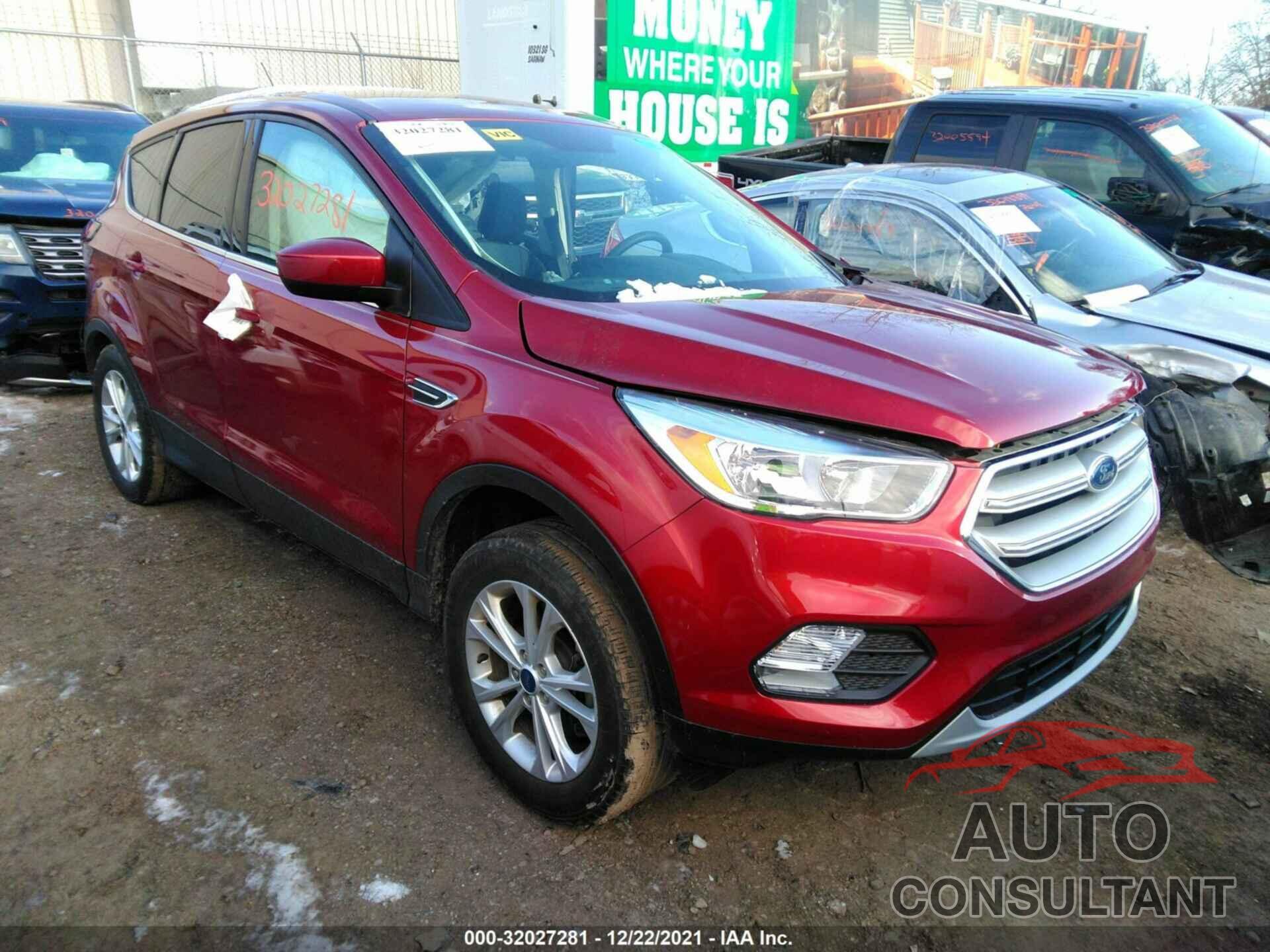 FORD ESCAPE 2019 - 1FMCU9GD6KUC01505