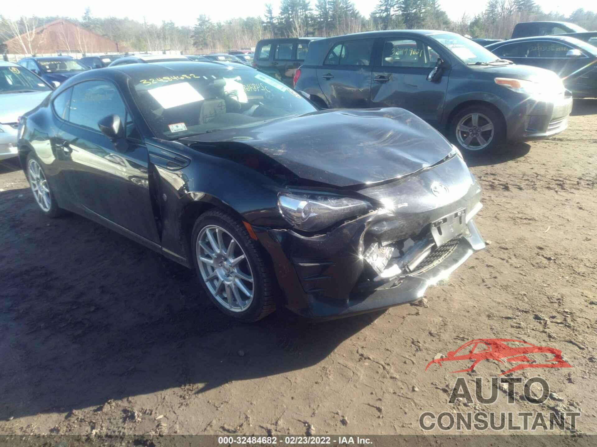 TOYOTA 86 2017 - JF1ZNAA16H9710457