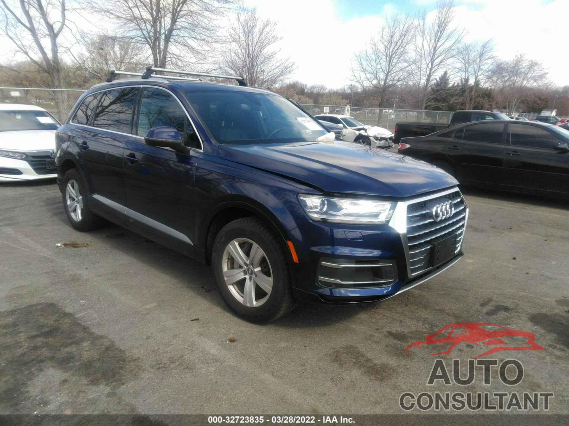 AUDI Q7 2019 - WA1AHAF76KD043352