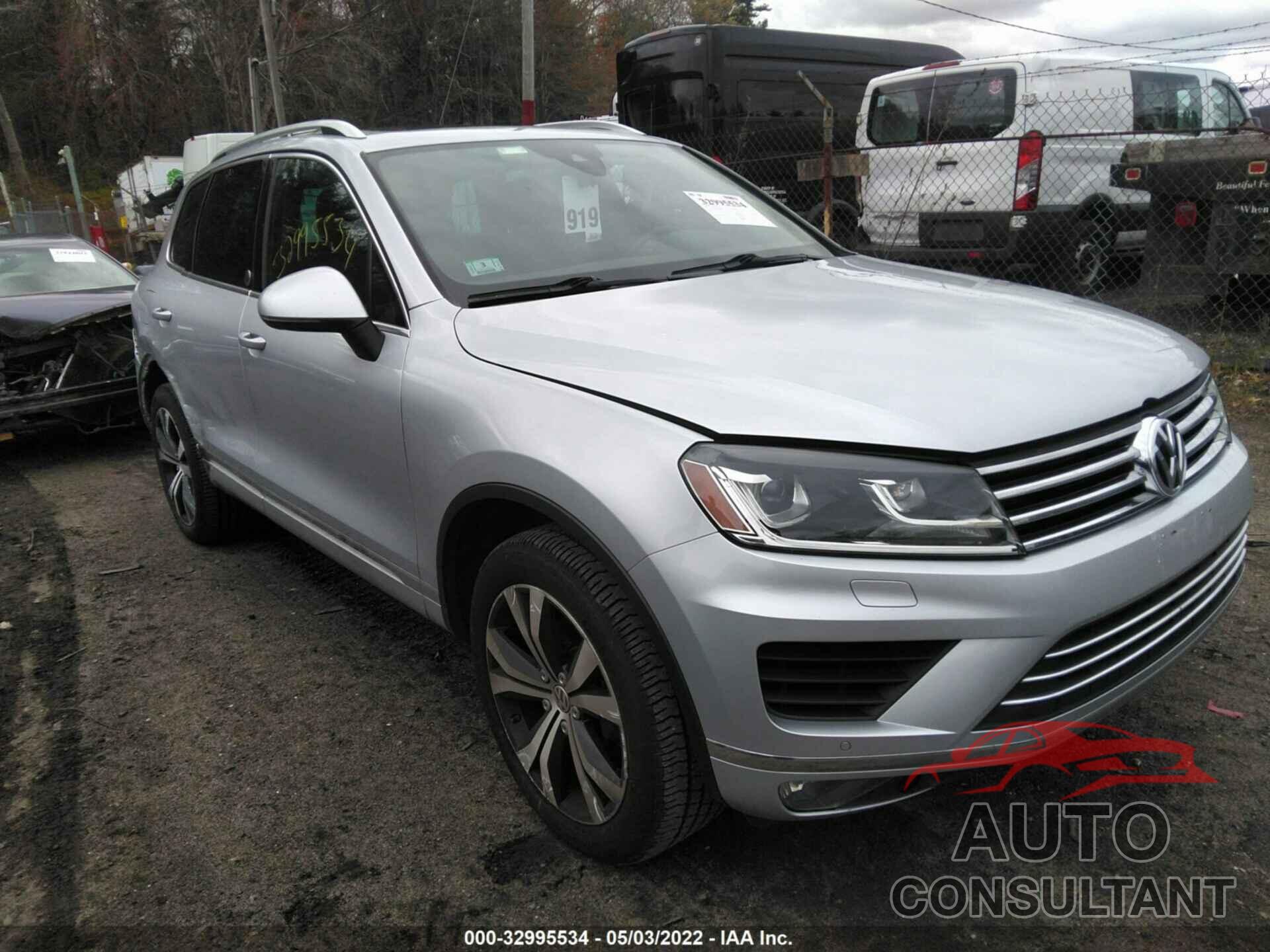 VOLKSWAGEN TOUAREG 2017 - WVGRF7BP9HD004525