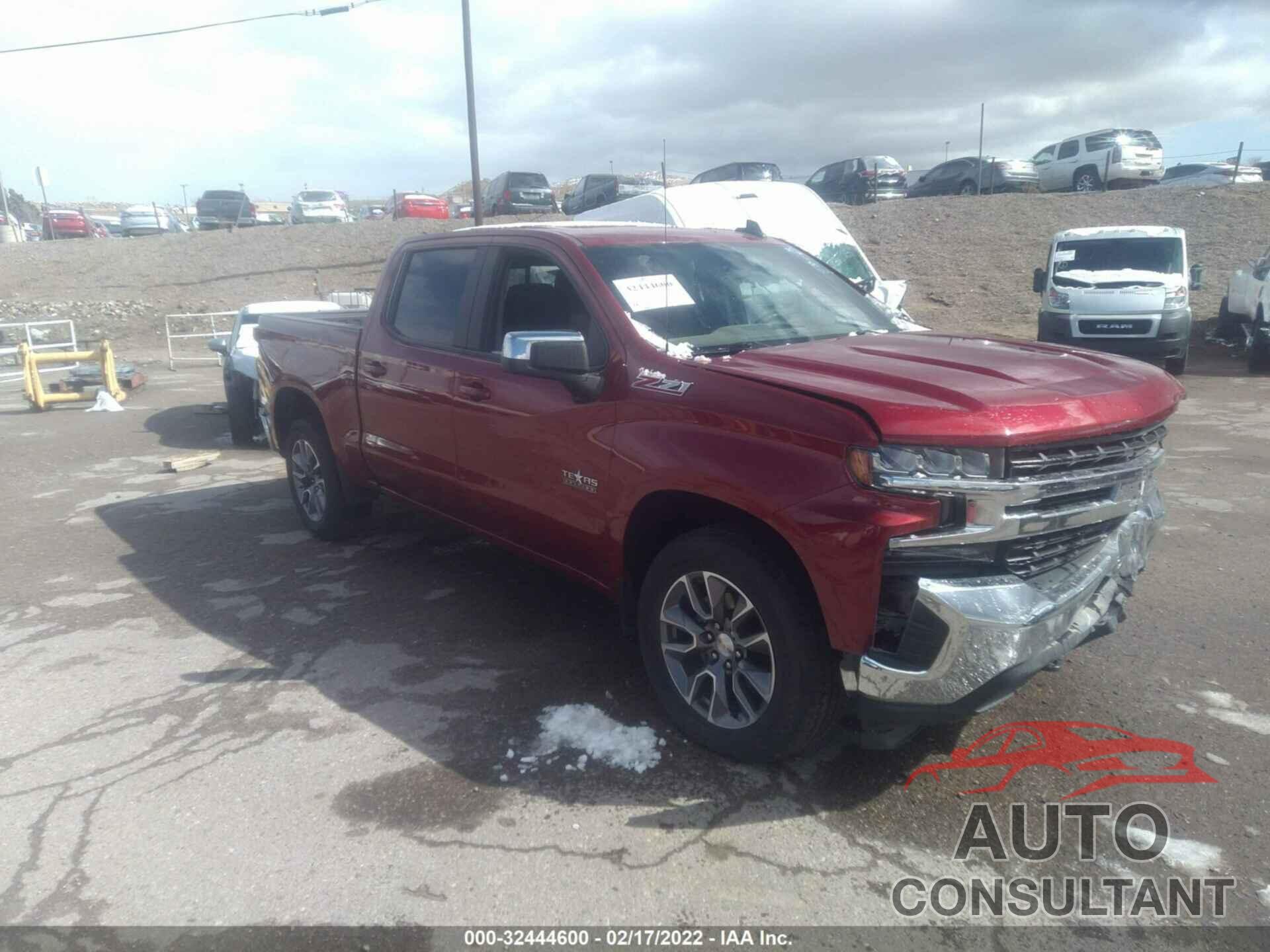 CHEVROLET SILVERADO 1500 2019 - 1GCUYDED6KZ150707