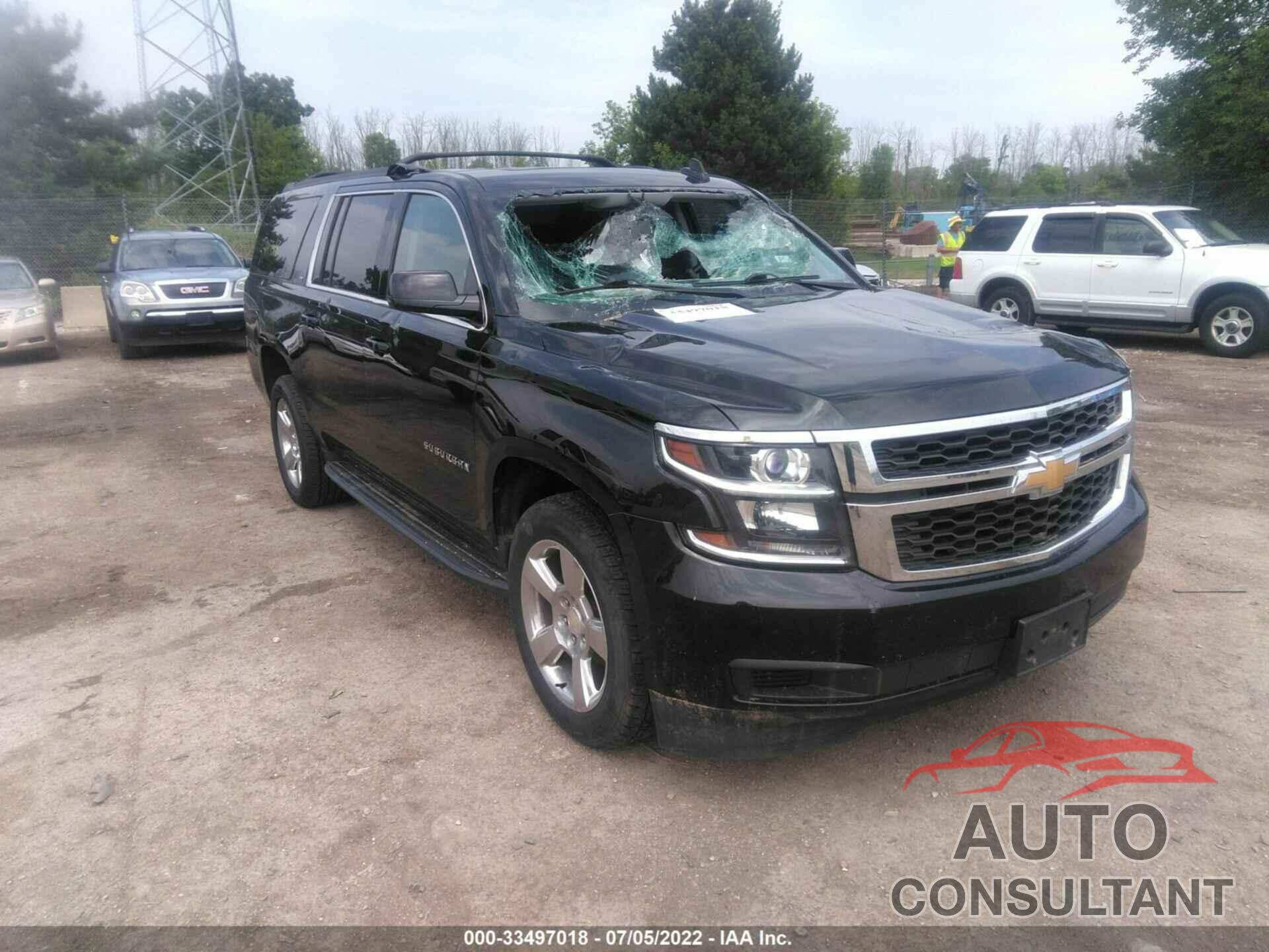 CHEVROLET SUBURBAN 2017 - 1GNSKHKC5HR115913