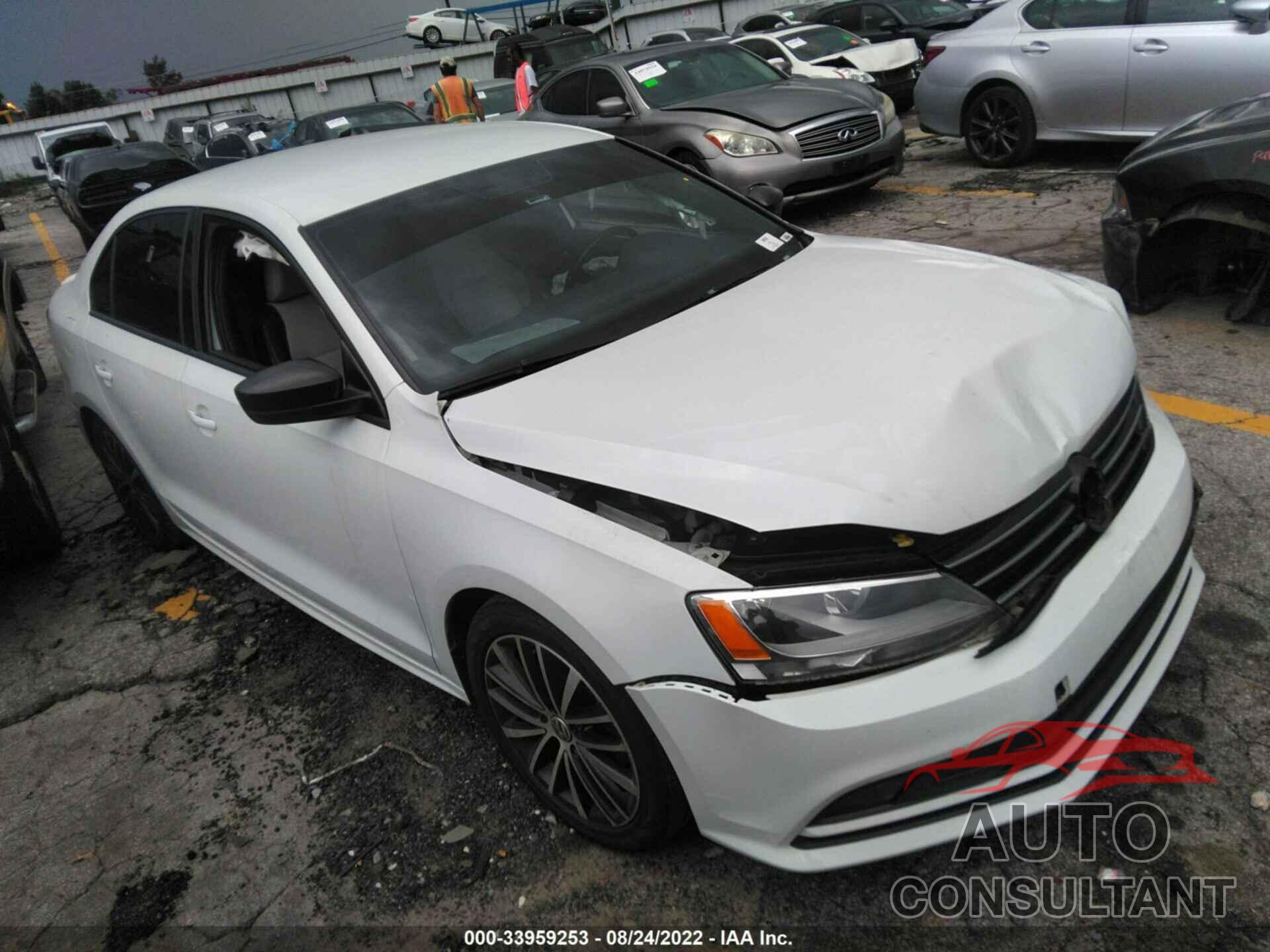 VOLKSWAGEN JETTA SEDAN 2016 - 3VWD17AJ7GM251648