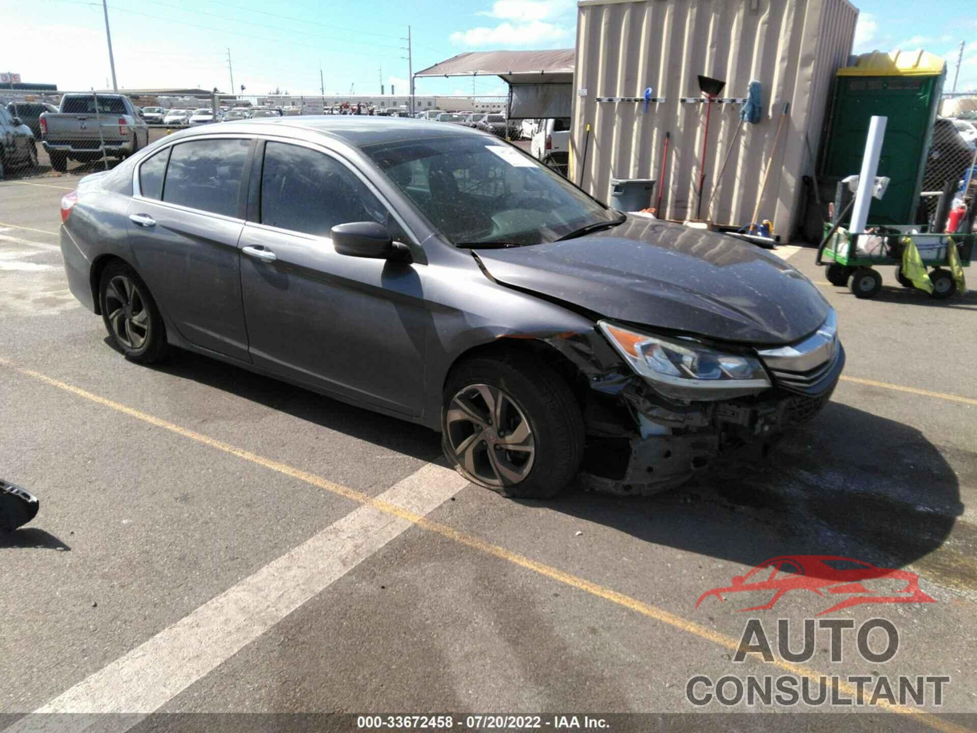 HONDA ACCORD SEDAN 2016 - 1HGCR2F37GA140715