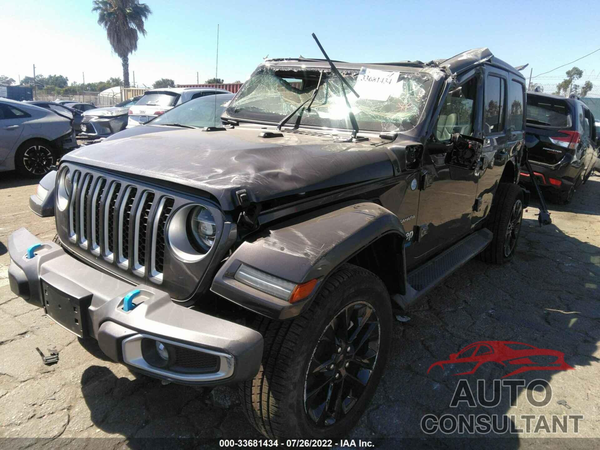 JEEP WRANGLER 4XE 2022 - 1C4JJXP6XNW137570