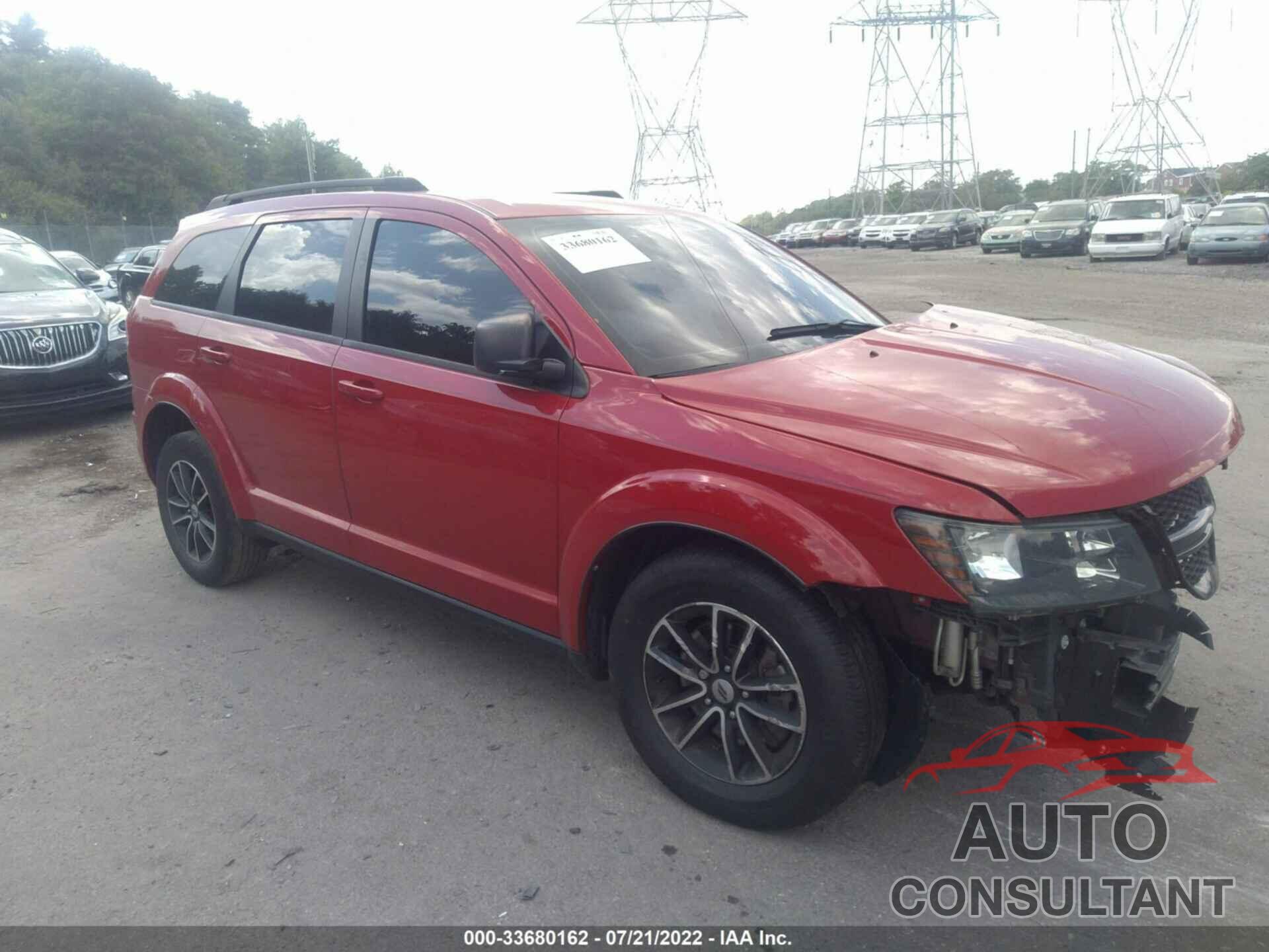 DODGE JOURNEY 2018 - 3C4PDCAB4JT506648