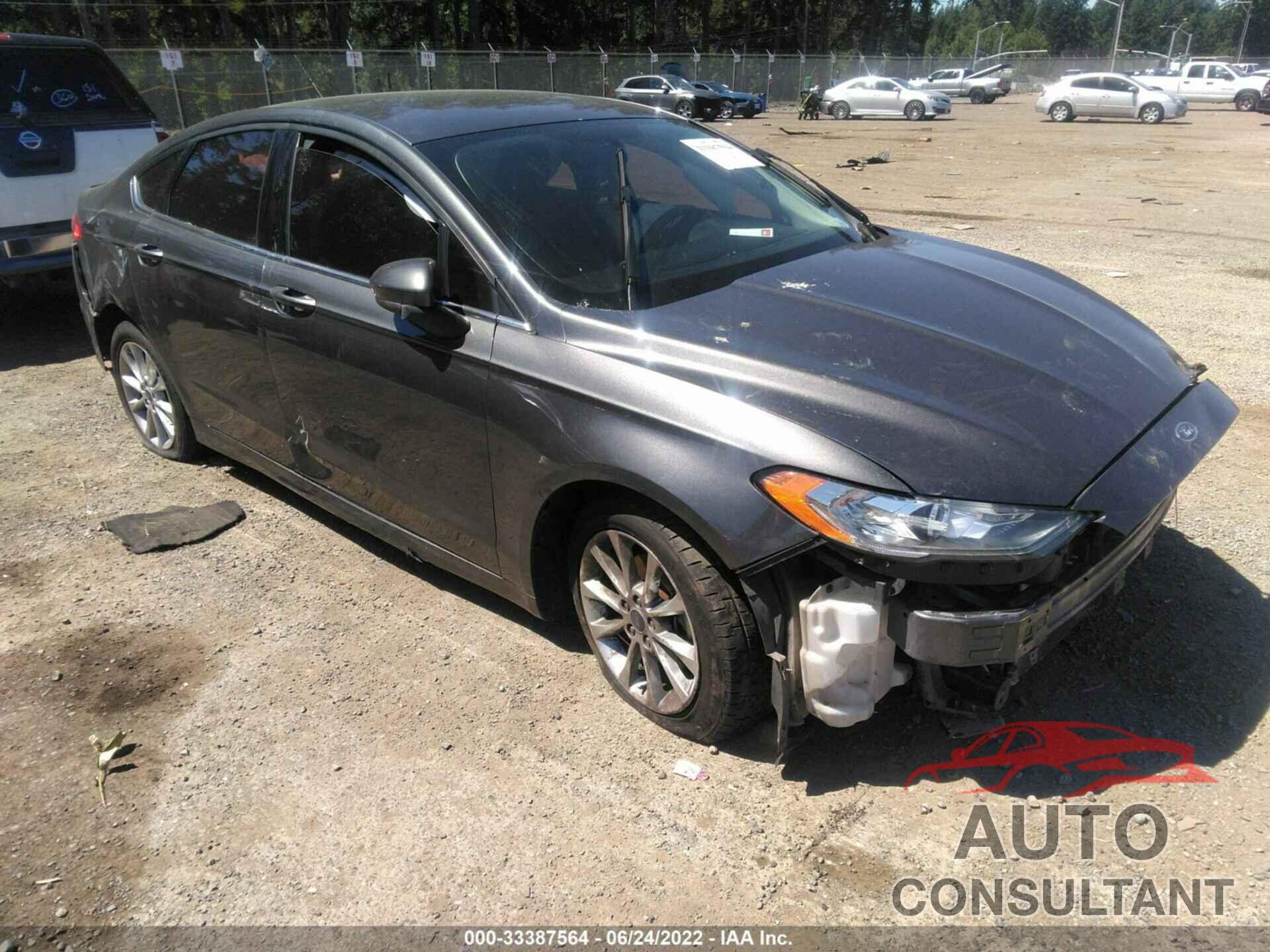 FORD FUSION 2017 - 3FA6P0H78HR110898