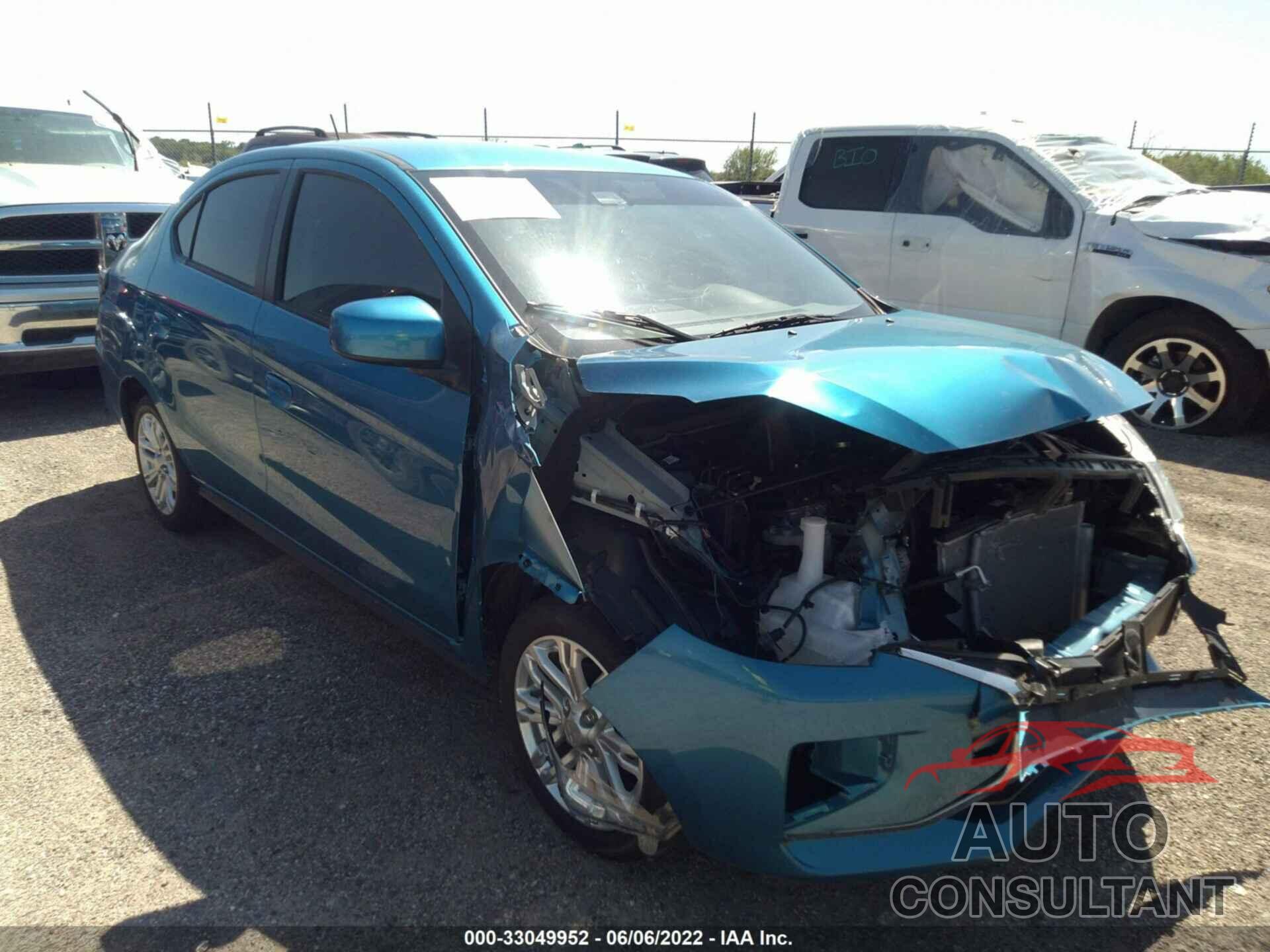 MITSUBISHI MIRAGE G4 2022 - ML32FUFJ5NHF01317