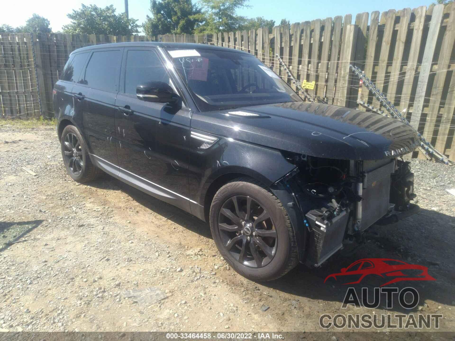 LAND ROVER RANGE ROVER SPORT 2016 - SALWR2KF9GA594131