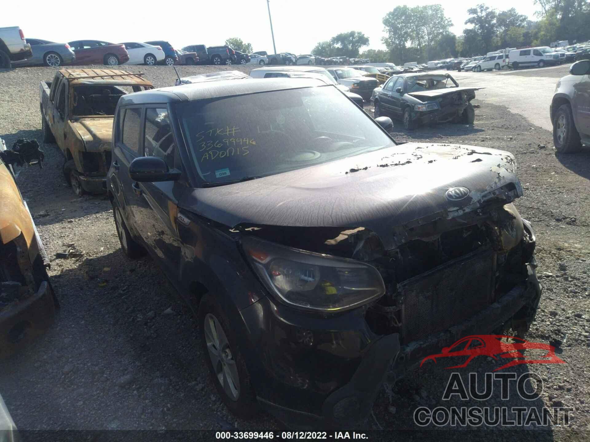KIA SOUL 2016 - KNDJN2A20G7243312