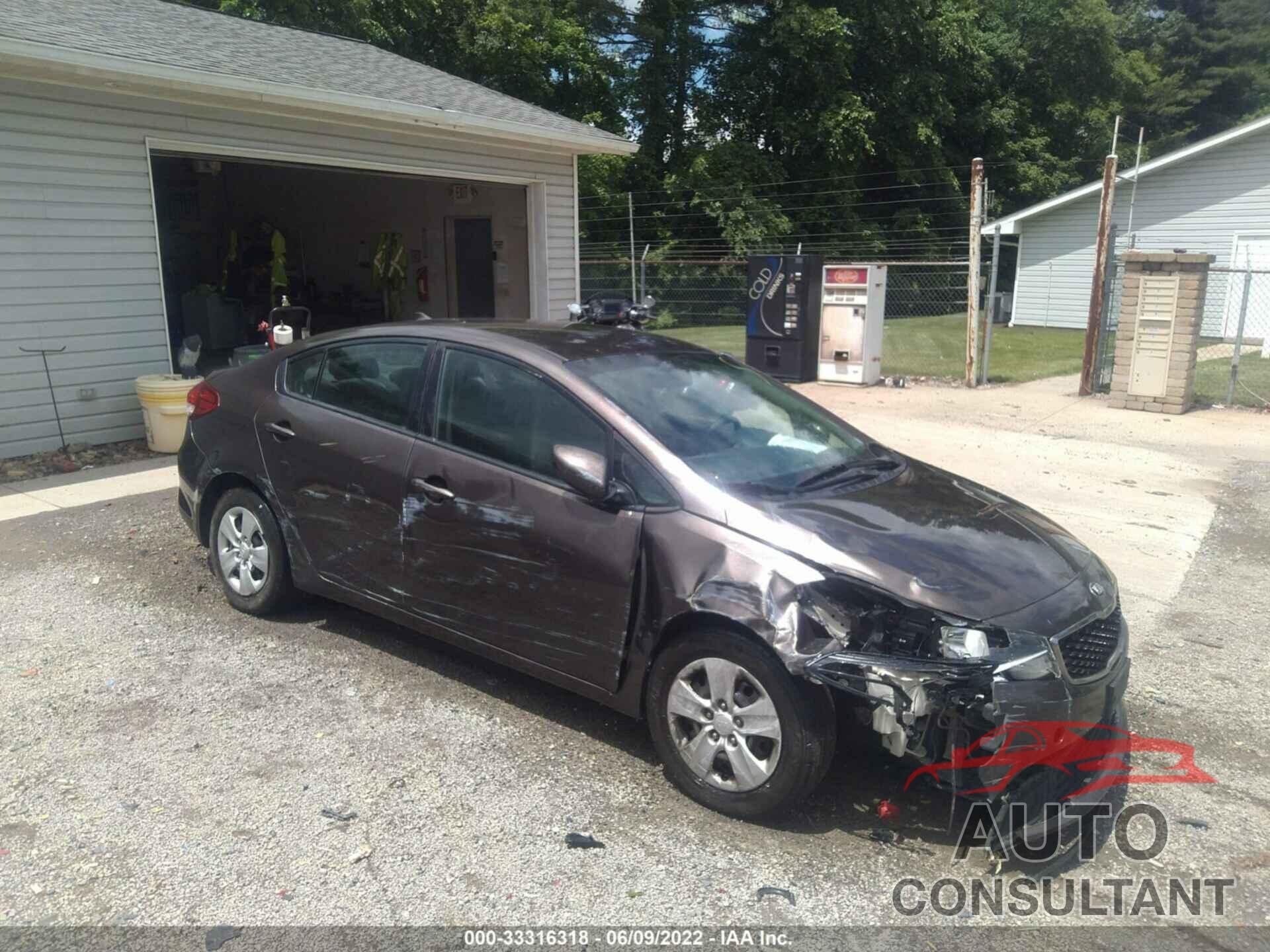 KIA FORTE 2017 - 3KPFK4A71HE142528