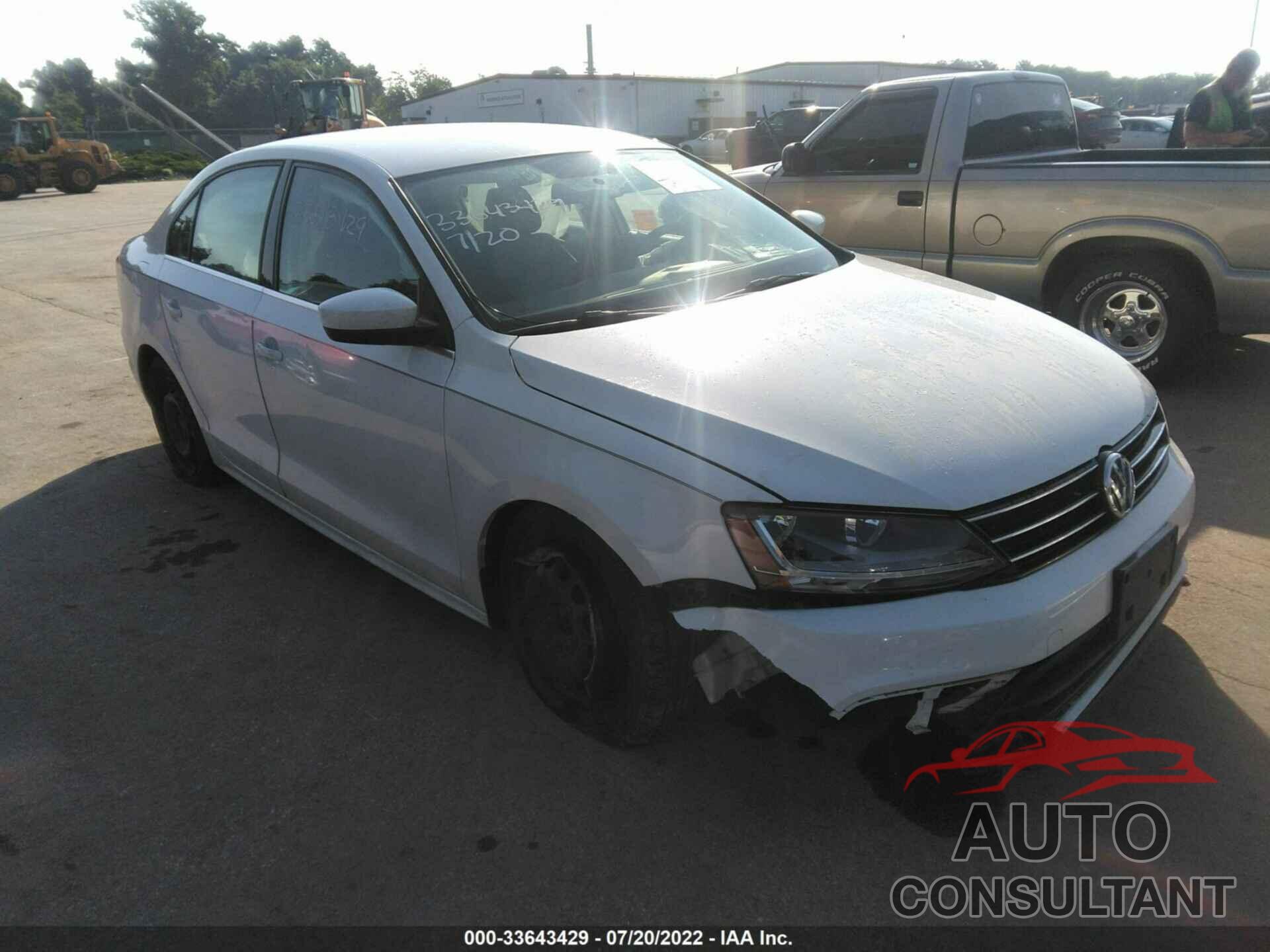 VOLKSWAGEN JETTA 2017 - 3VW2B7AJ2HM326214