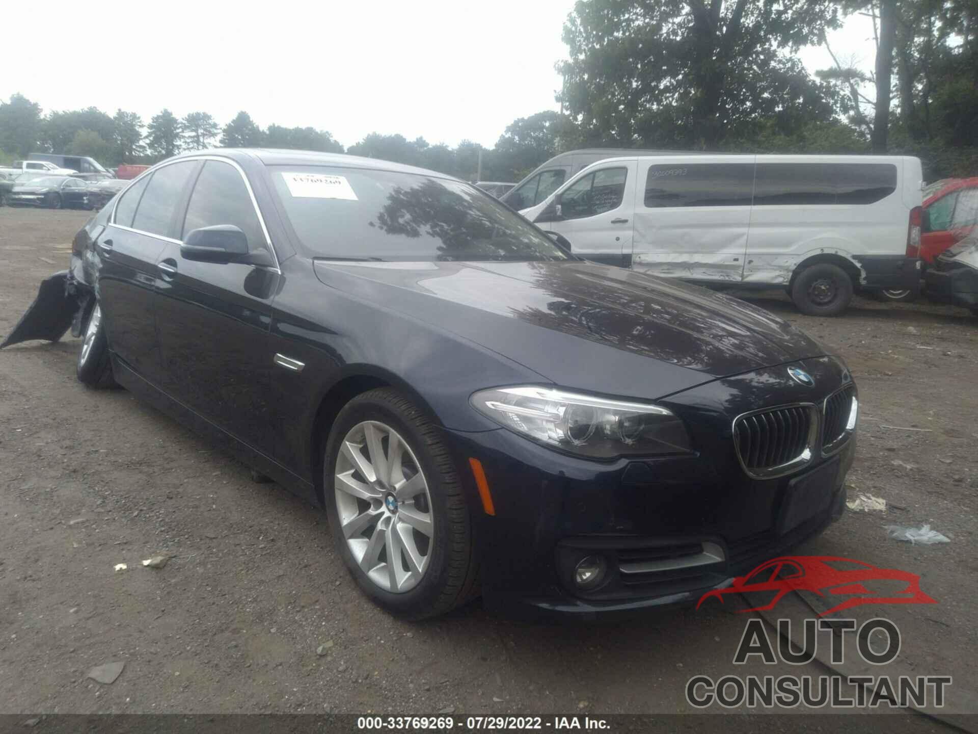 BMW 5 SERIES 2016 - WBA5B3C53GG257676