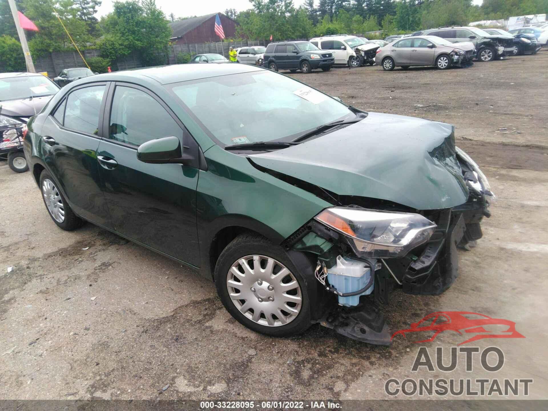 TOYOTA COROLLA 2016 - 2T1BURHE4GC653125