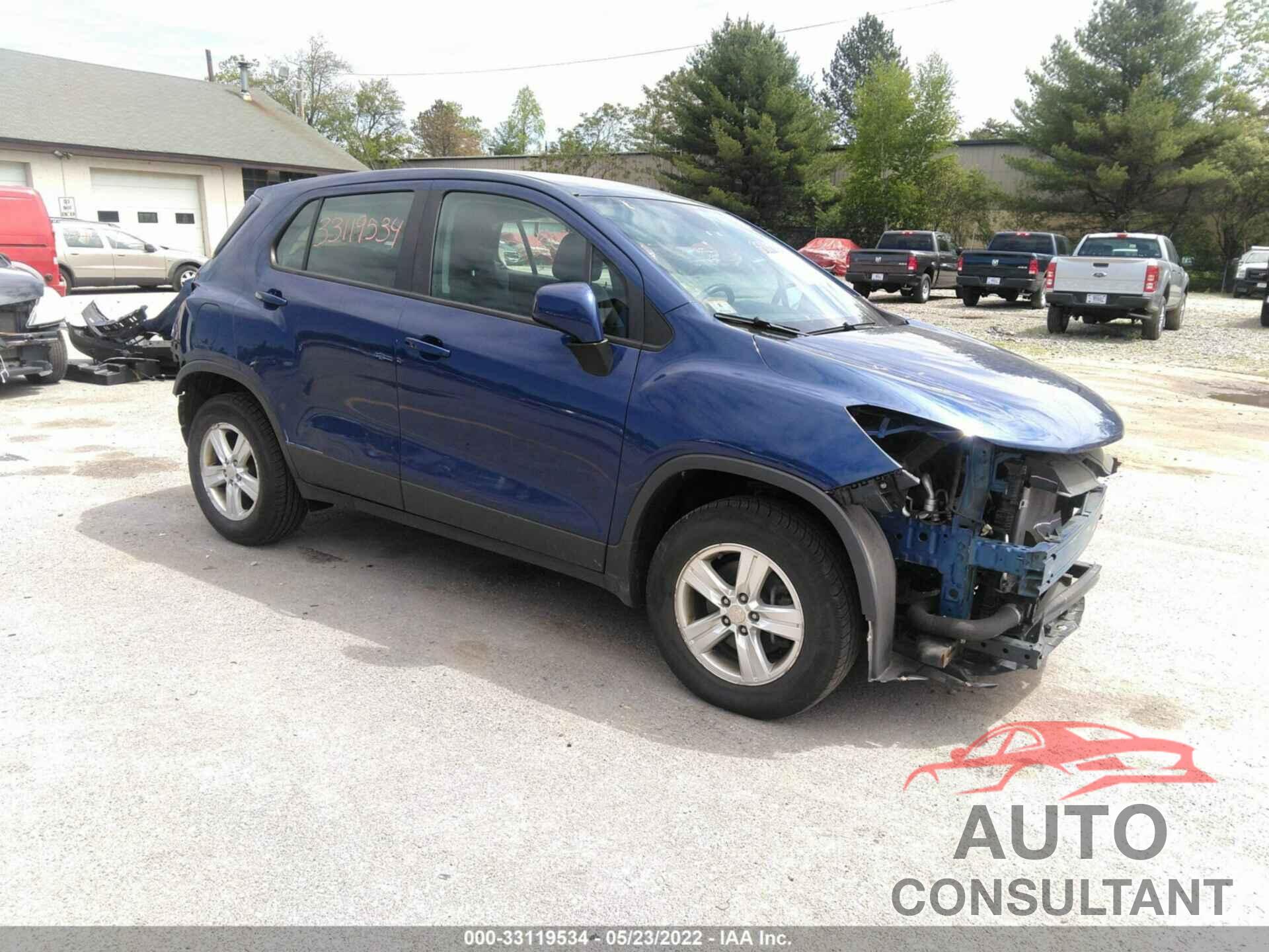 CHEVROLET TRAX 2017 - 3GNCJNSB9HL218045