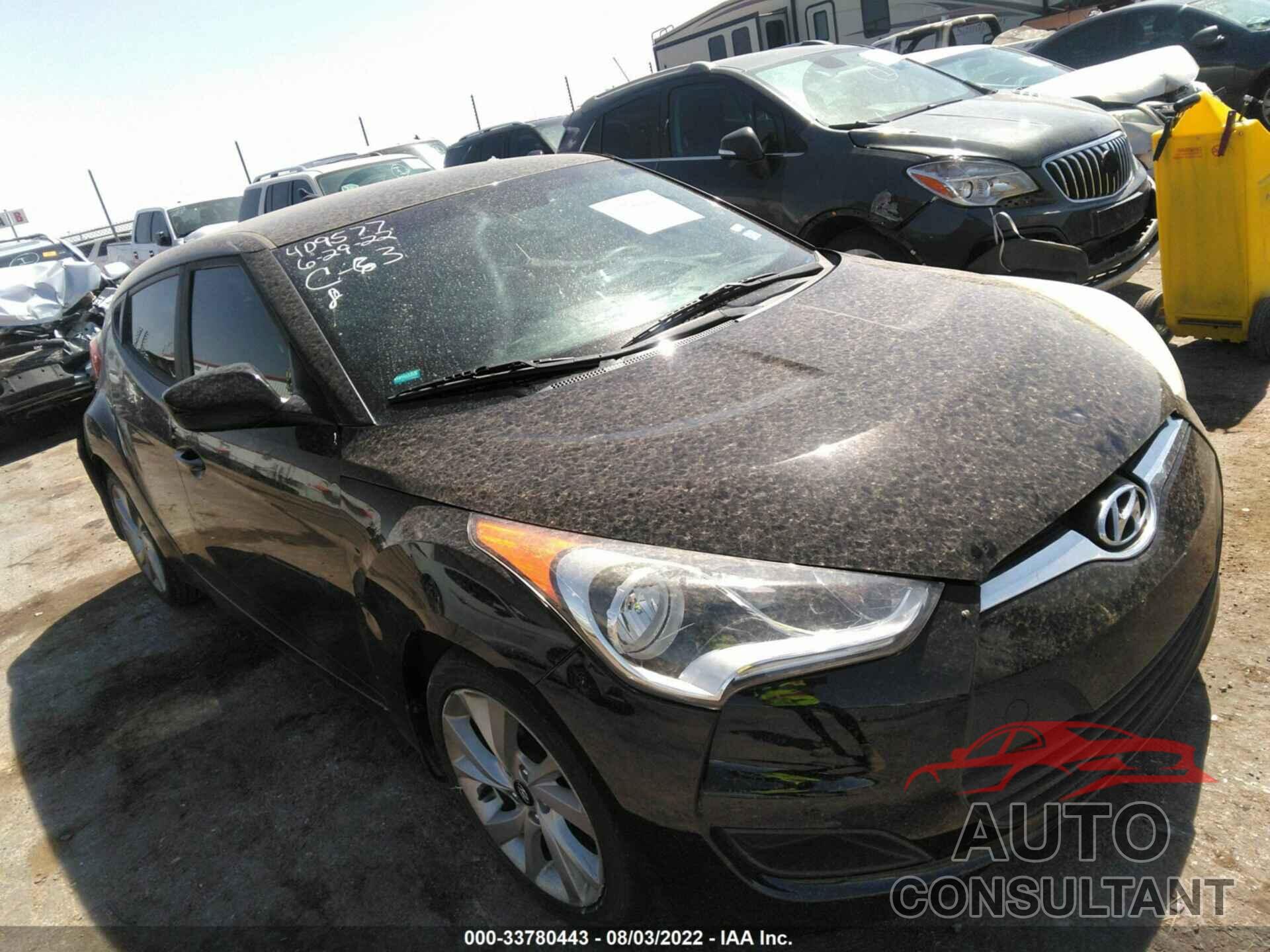 HYUNDAI VELOSTER 2016 - KMHTC6AD9GU287197