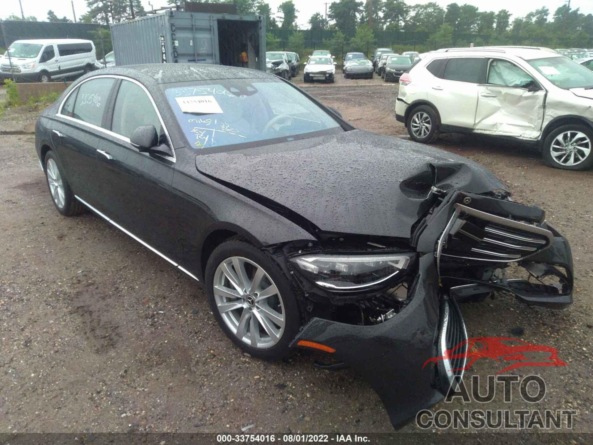 MERCEDES-BENZ S-CLASS 2022 - W1K6G6DB8NA068039
