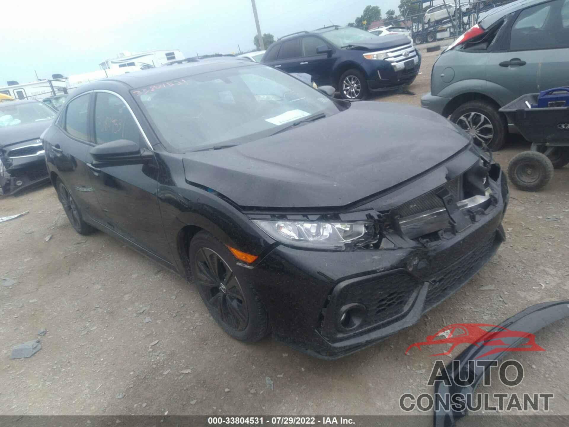 HONDA CIVIC HATCHBACK 2018 - SHHFK7H51JU238163