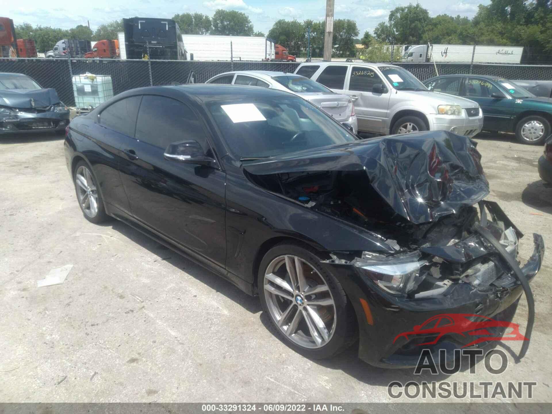 BMW 4 SERIES 2018 - WBA4W7C5XJAB93561