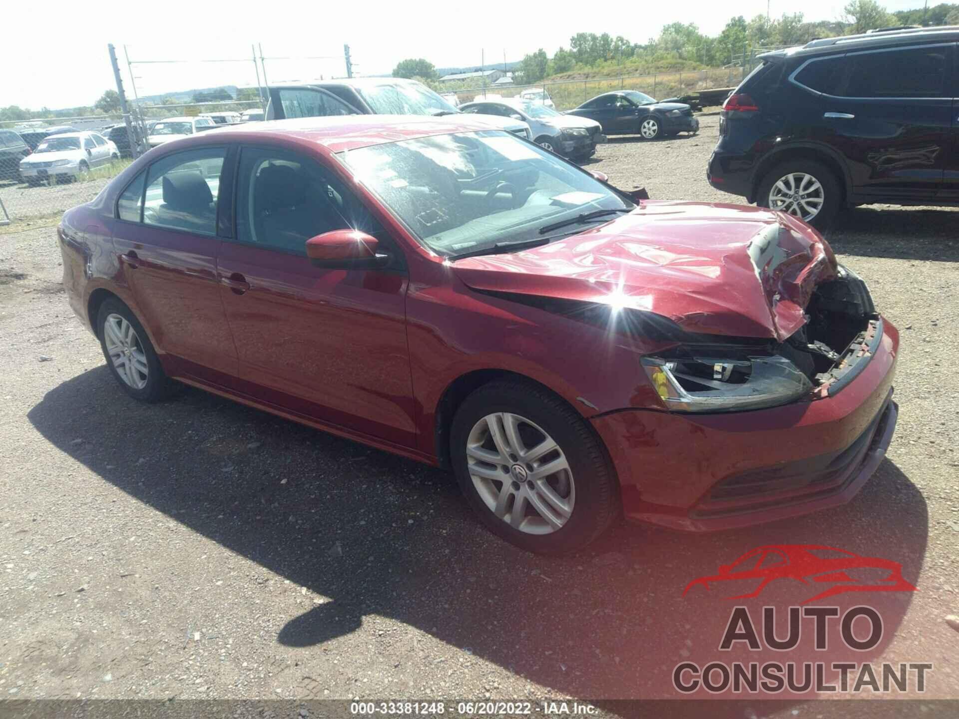 VOLKSWAGEN JETTA 2018 - 3VW2B7AJ3JM216309