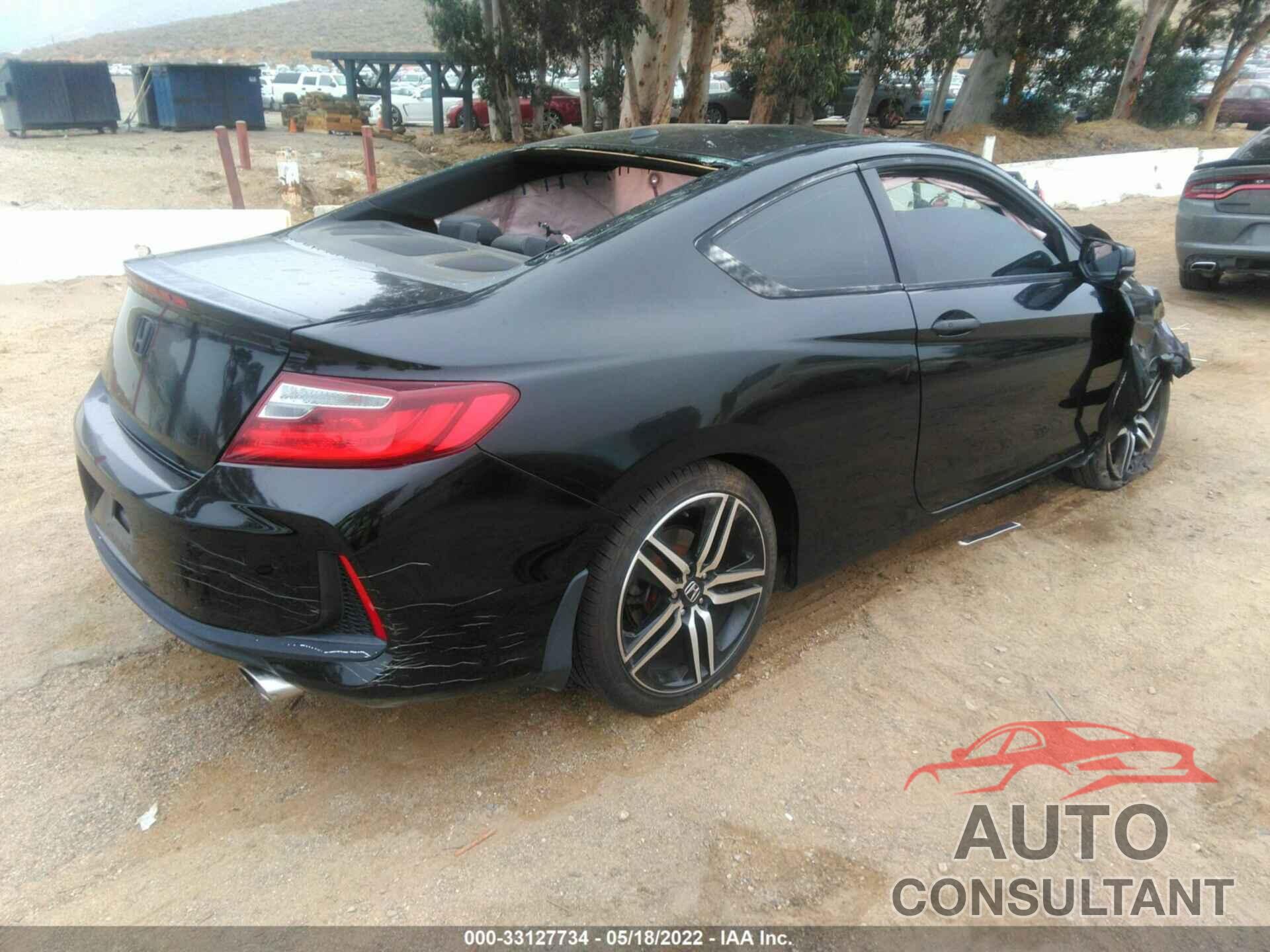 HONDA ACCORD COUPE 2017 - 1HGCT2B07HA004230