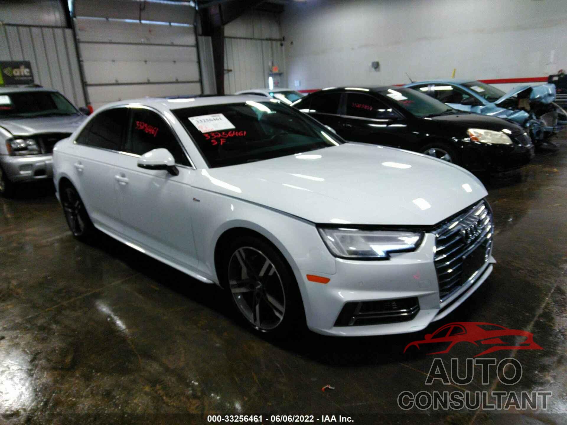 AUDI A4 2017 - WAUENAF41HN037898