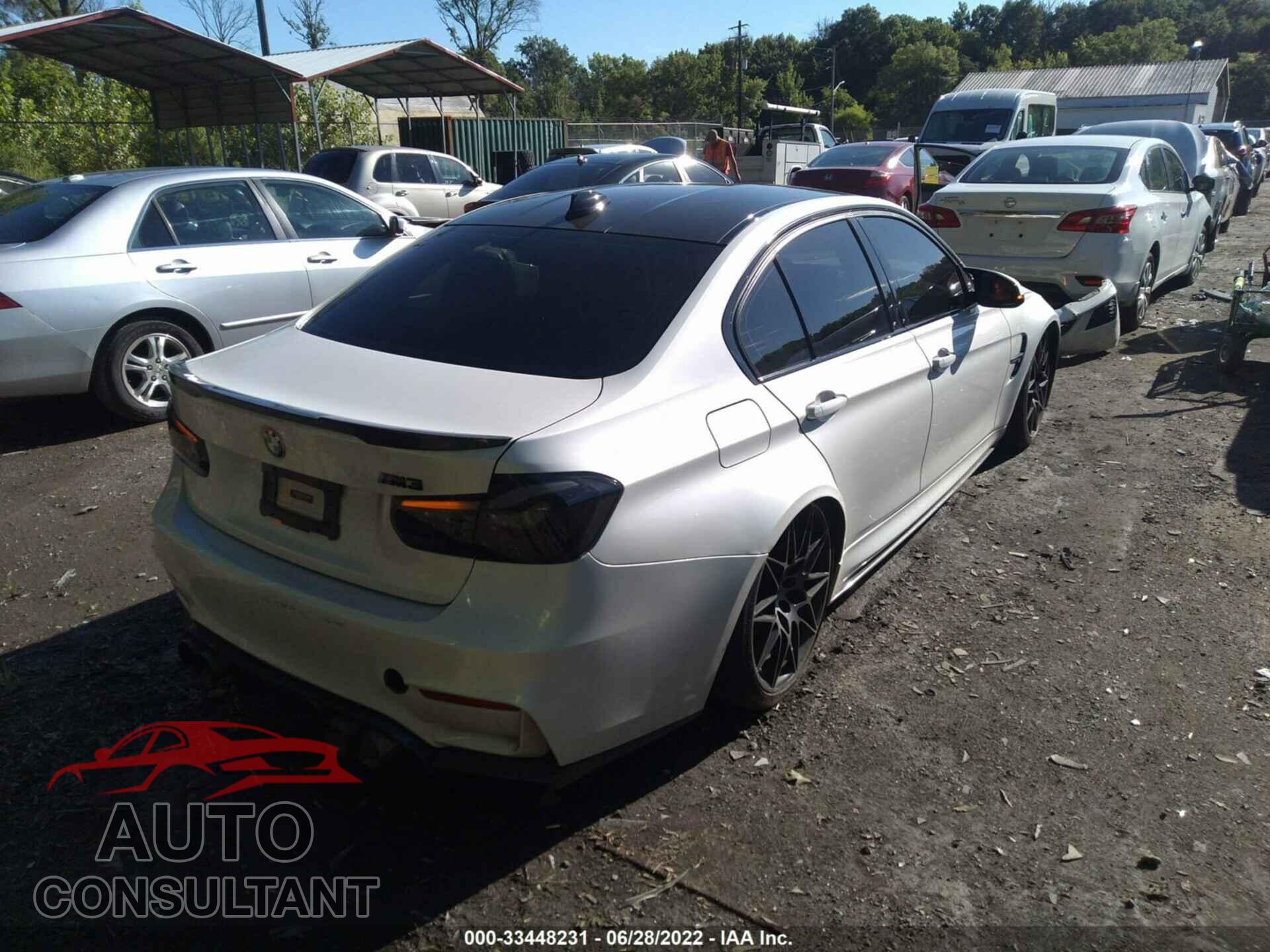 BMW M3 2016 - WBS8M9C53G5D30677
