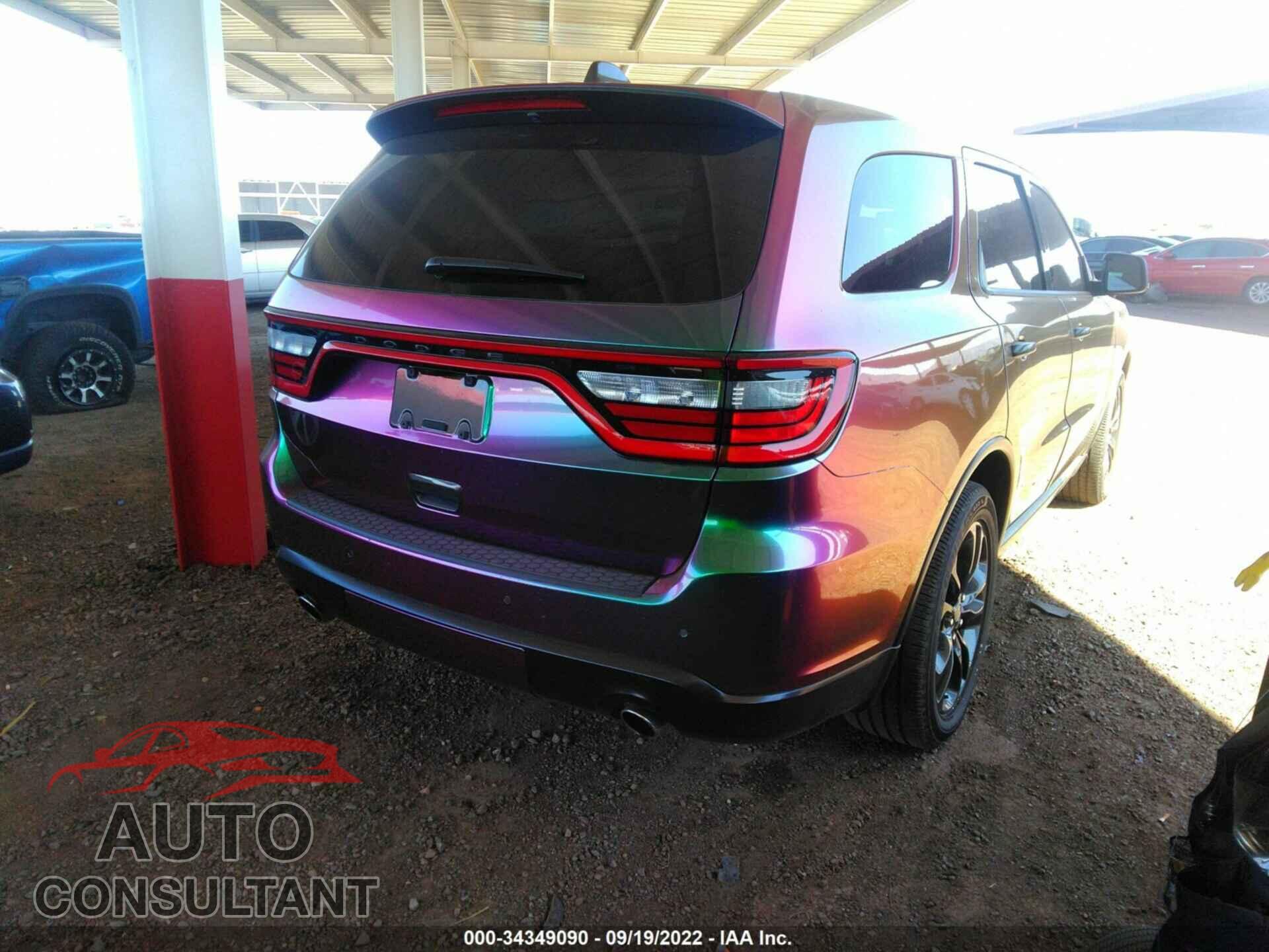 DODGE DURANGO 2021 - 1C4SDHCT1MC846837