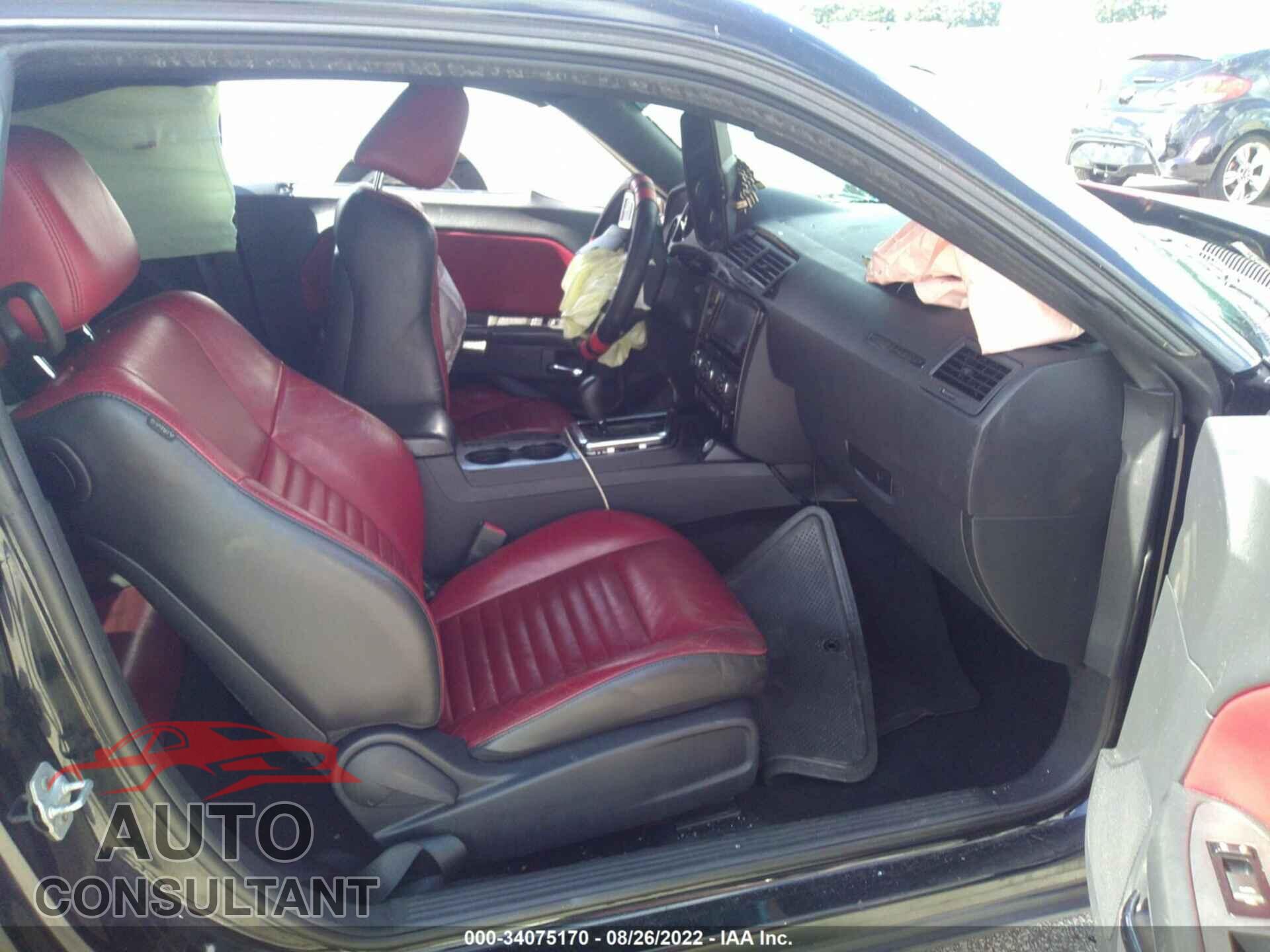 DODGE CHALLENGER 2013 - 2C3CDYAG2DH549703