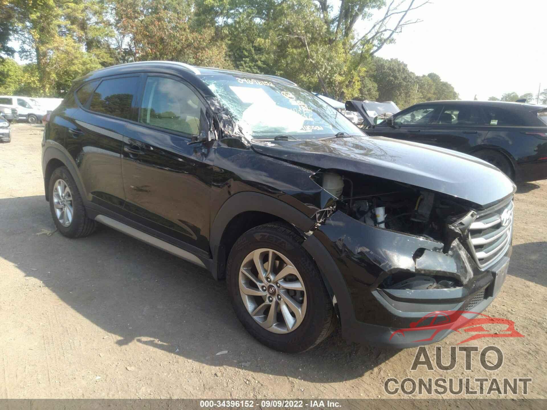 HYUNDAI TUCSON 2017 - KM8J3CA47HU260121