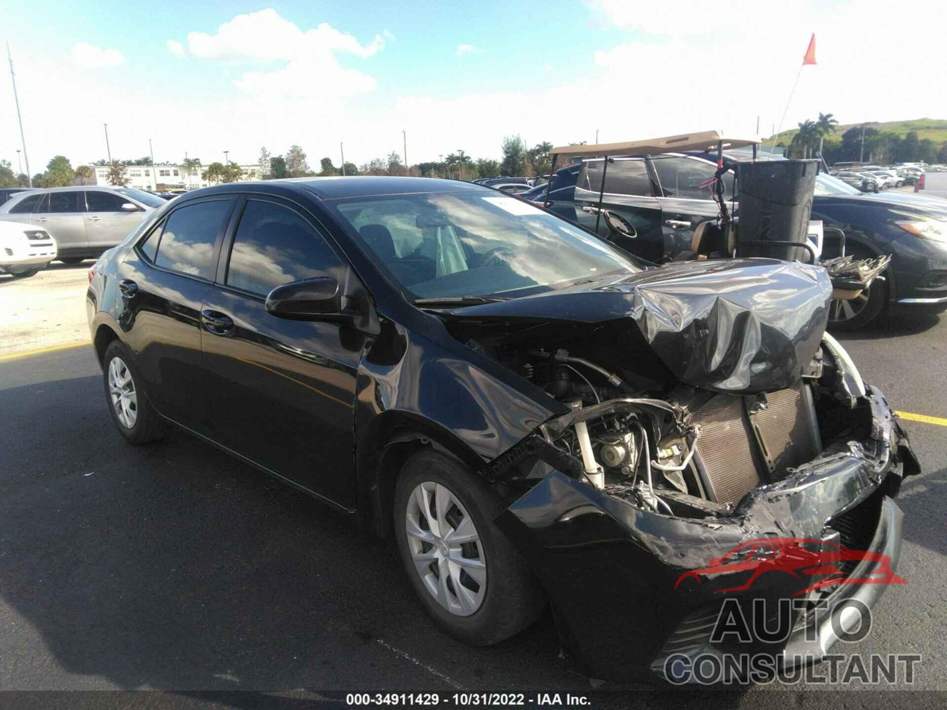 TOYOTA COROLLA 2016 - 5YFBURHE0GP418236