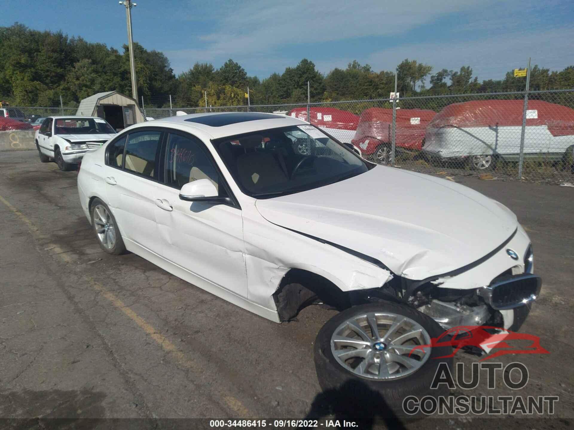 BMW 3 SERIES 2018 - WBA8E5G58JNV01903
